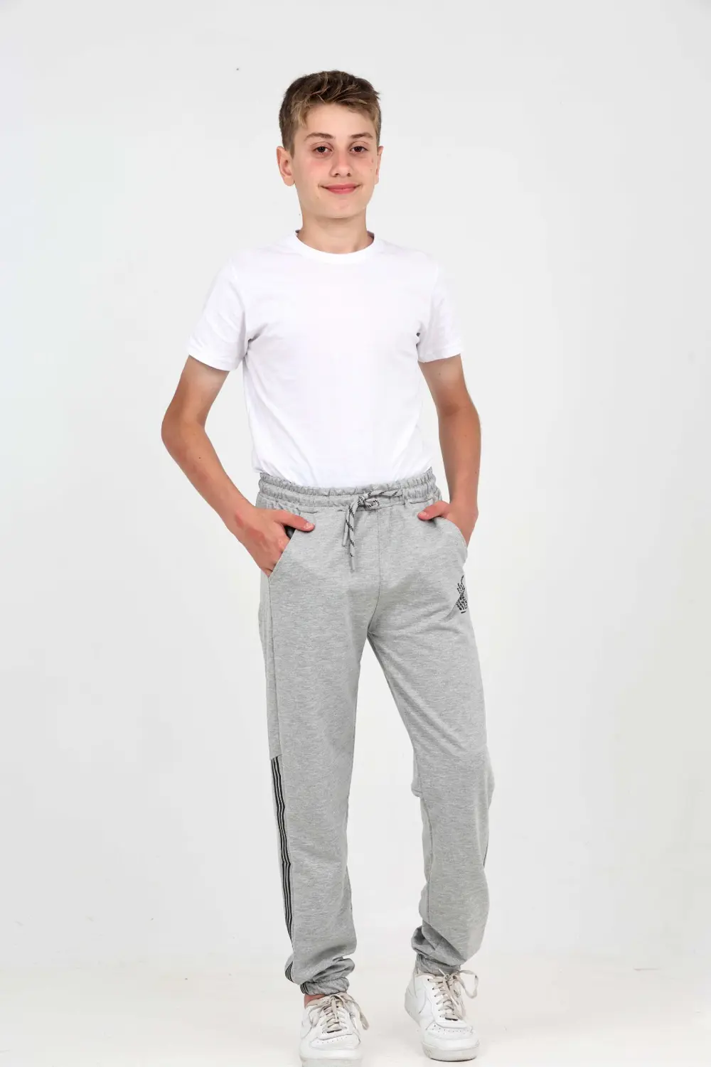 Toontoy Erkek Çocuk Üç Şeritli Eşofman Alt