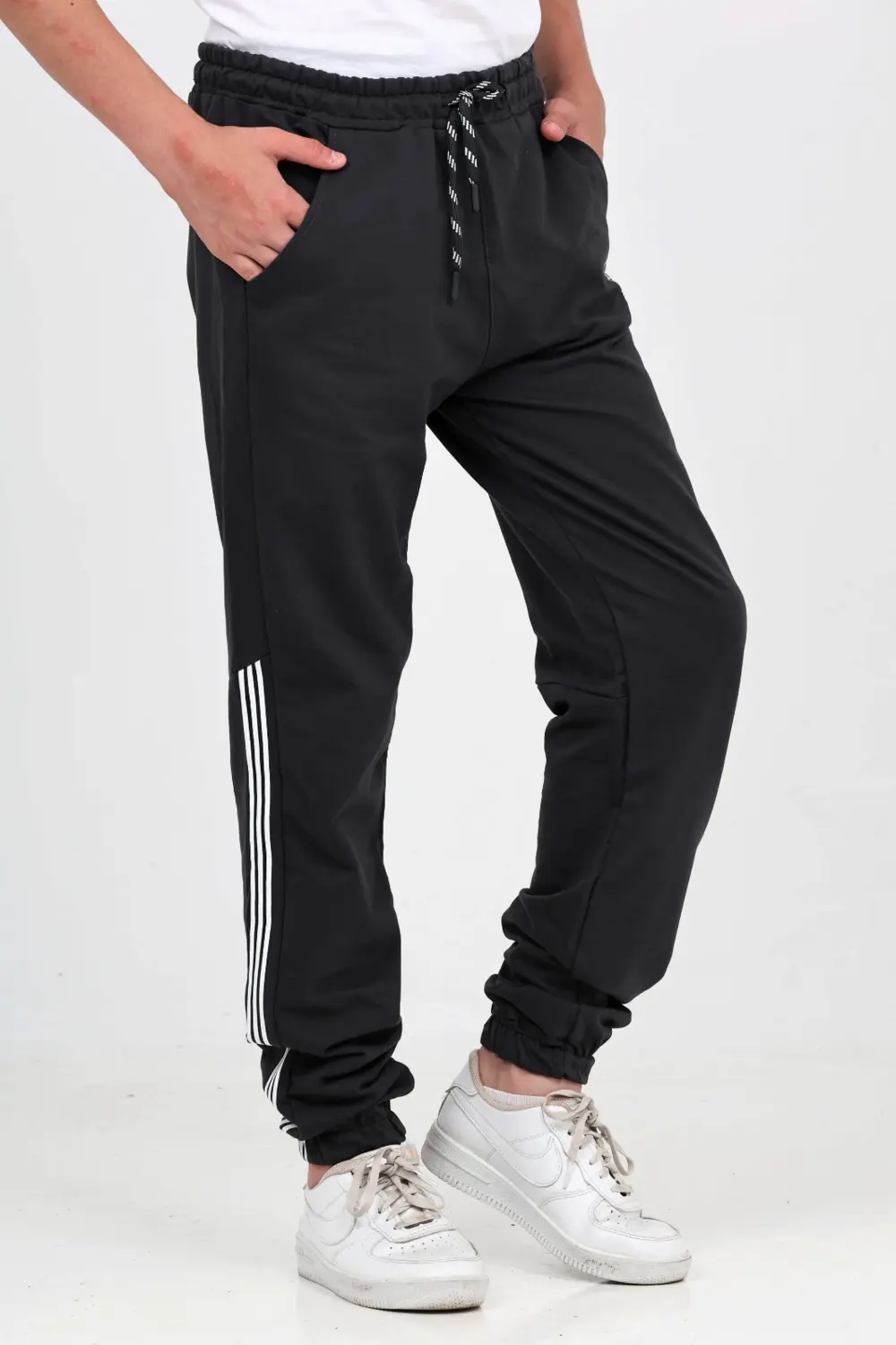 Toontoy Erkek Çocuk Üç Şeritli Eşofman Alt