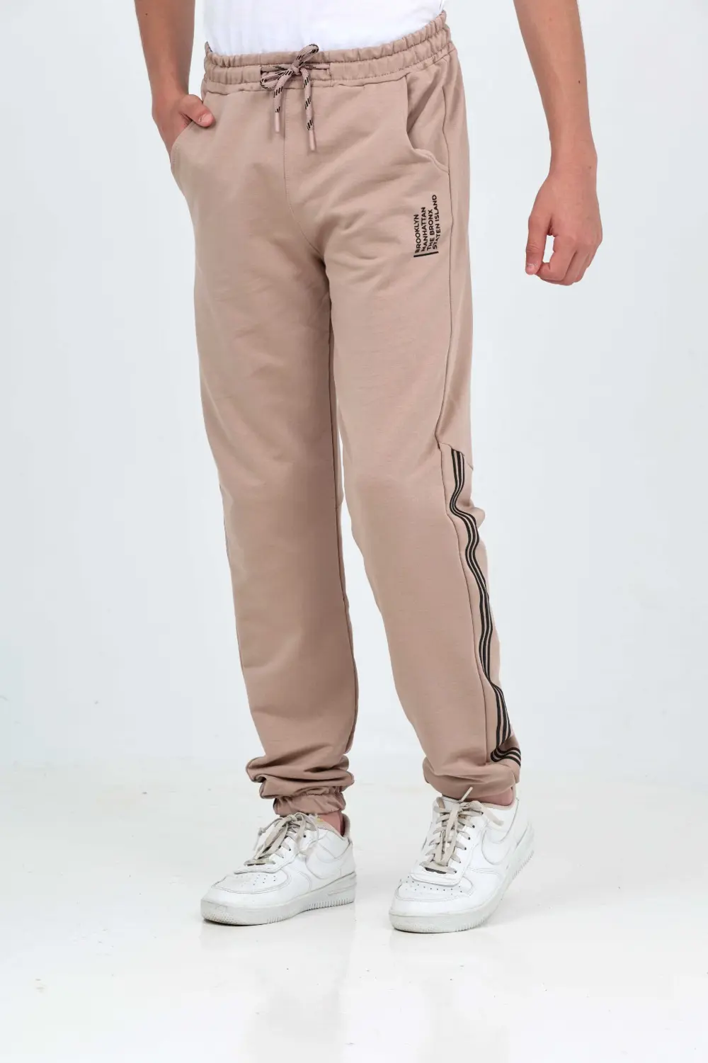 Toontoy Erkek Çocuk Üç Şeritli Eşofman Alt