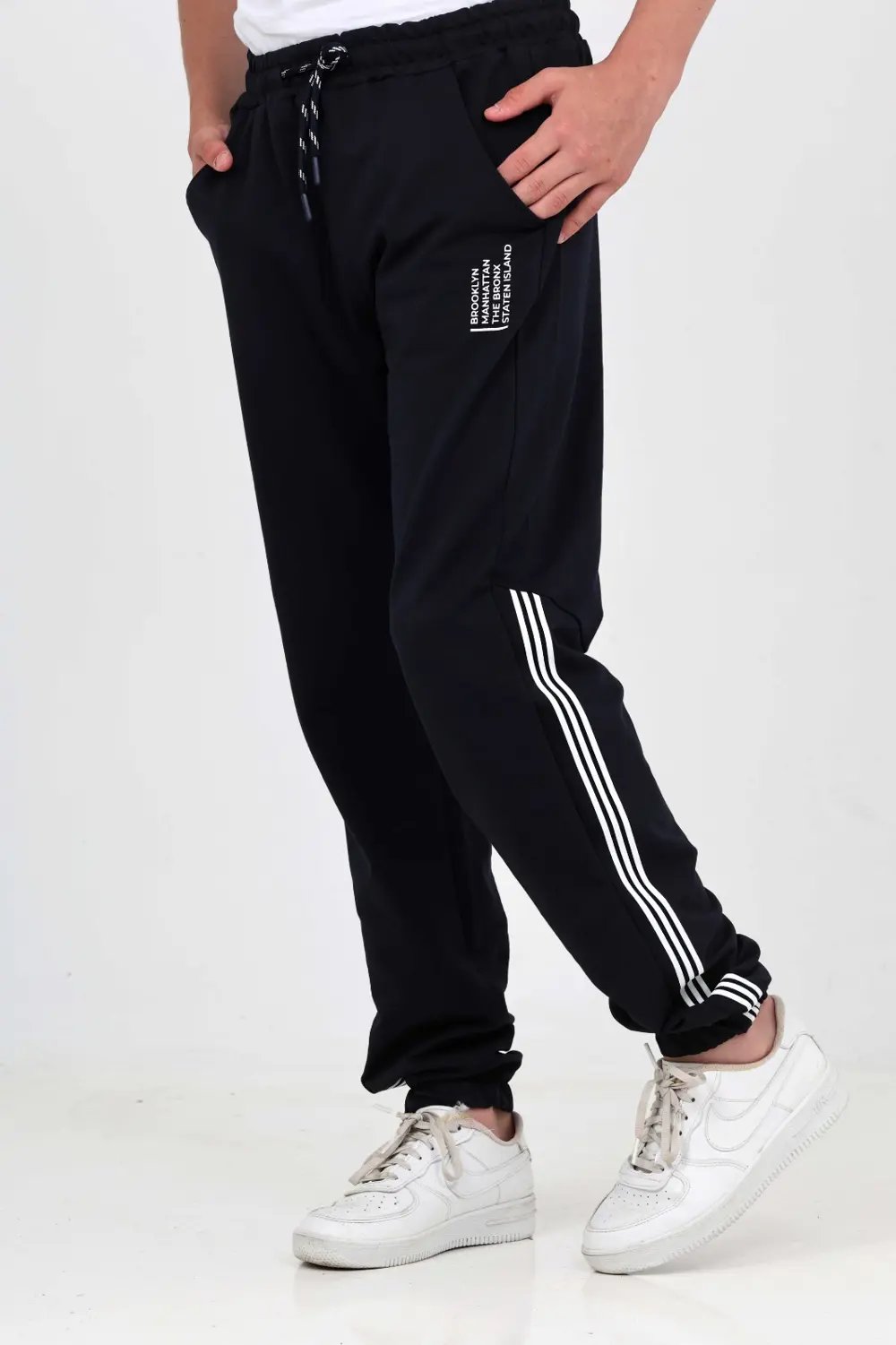 Toontoy Erkek Çocuk Üç Şeritli Eşofman Alt