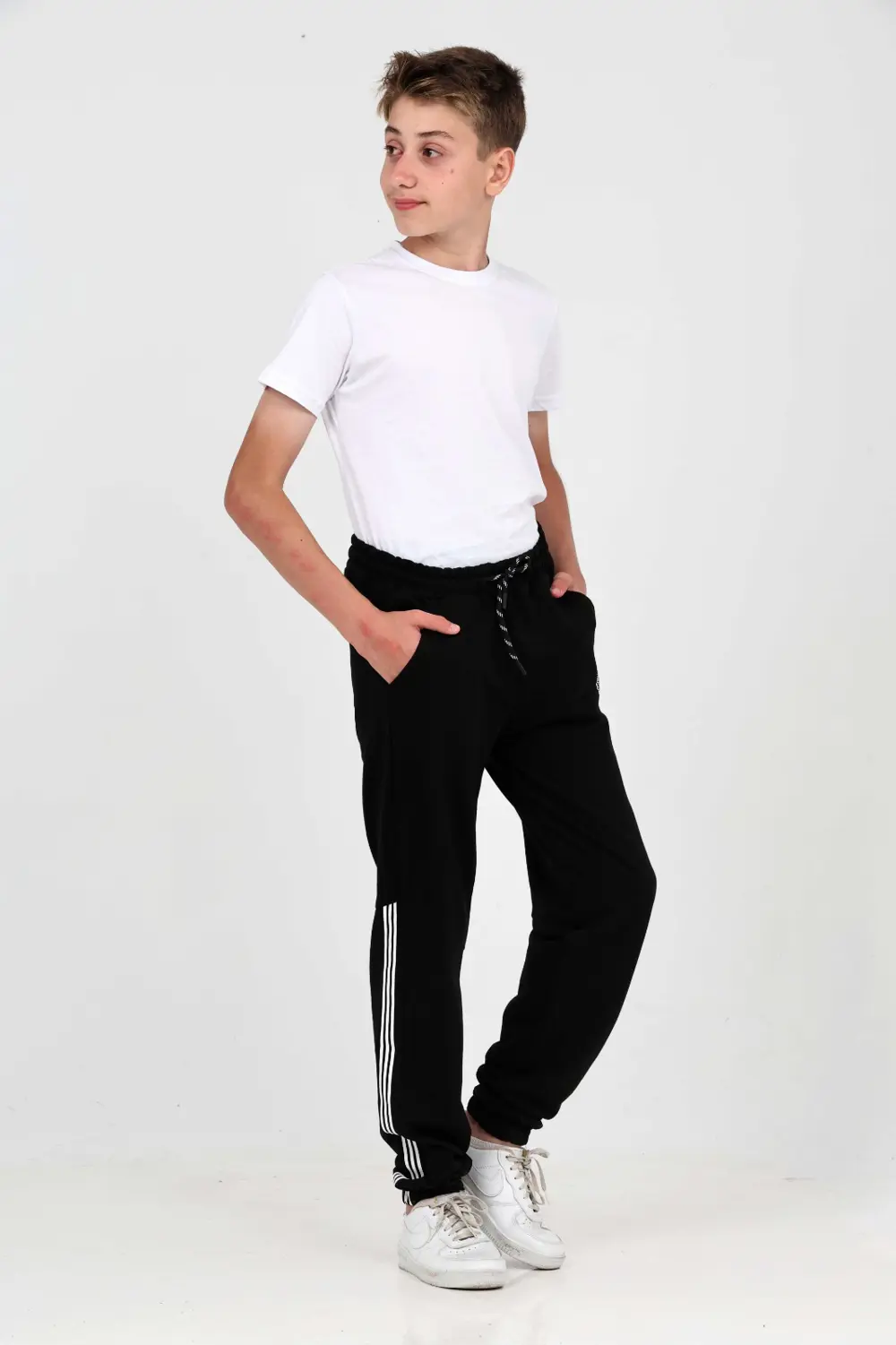 Toontoy Erkek Çocuk Üç Şeritli Eşofman Alt