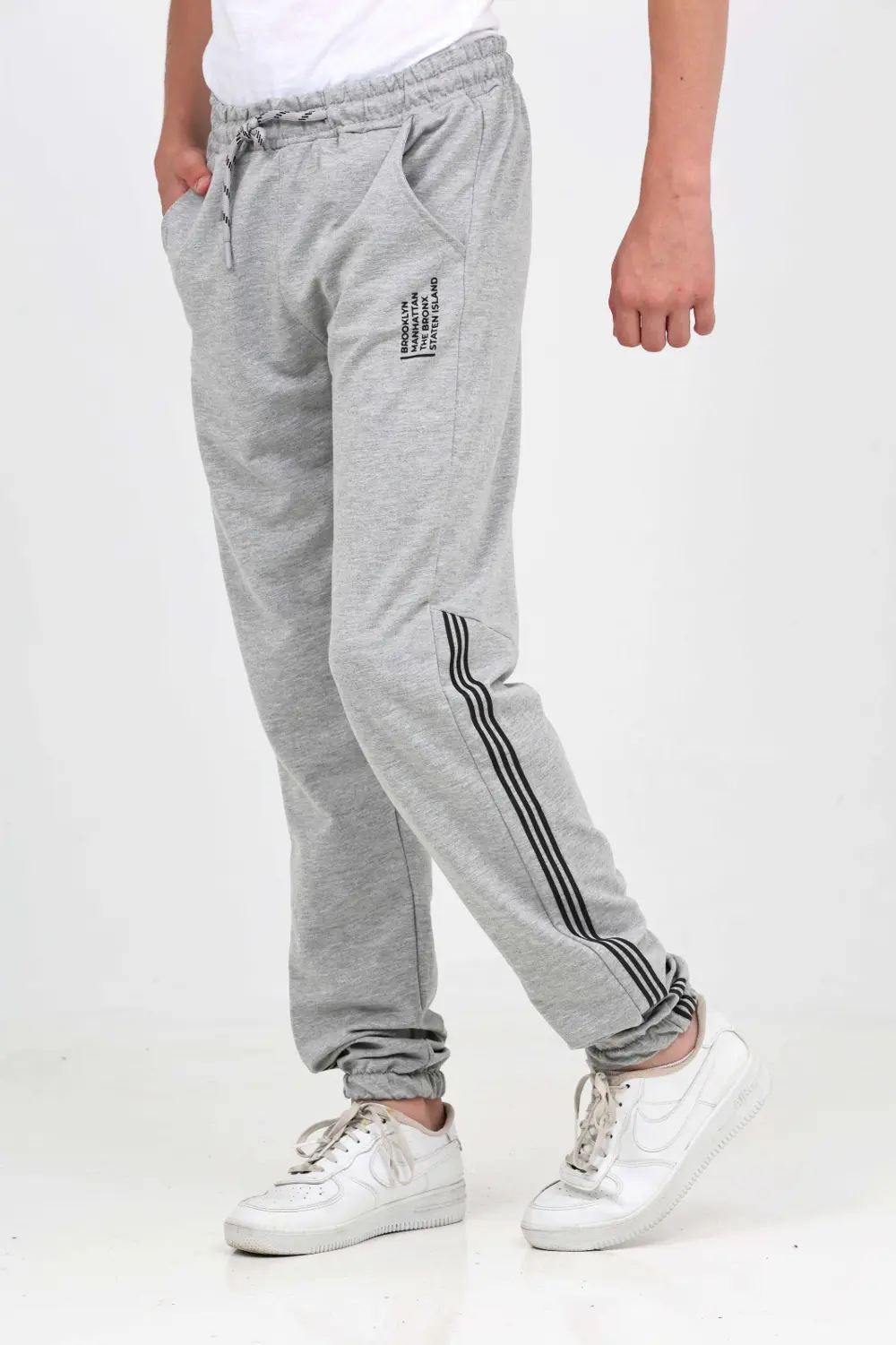 Toontoy Erkek Çocuk Üç Şeritli Eşofman Alt