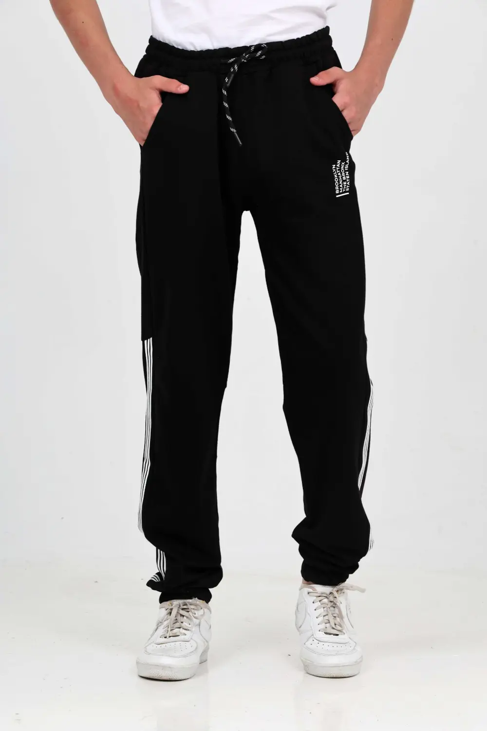 Toontoy Erkek Çocuk Üç Şeritli Eşofman Alt