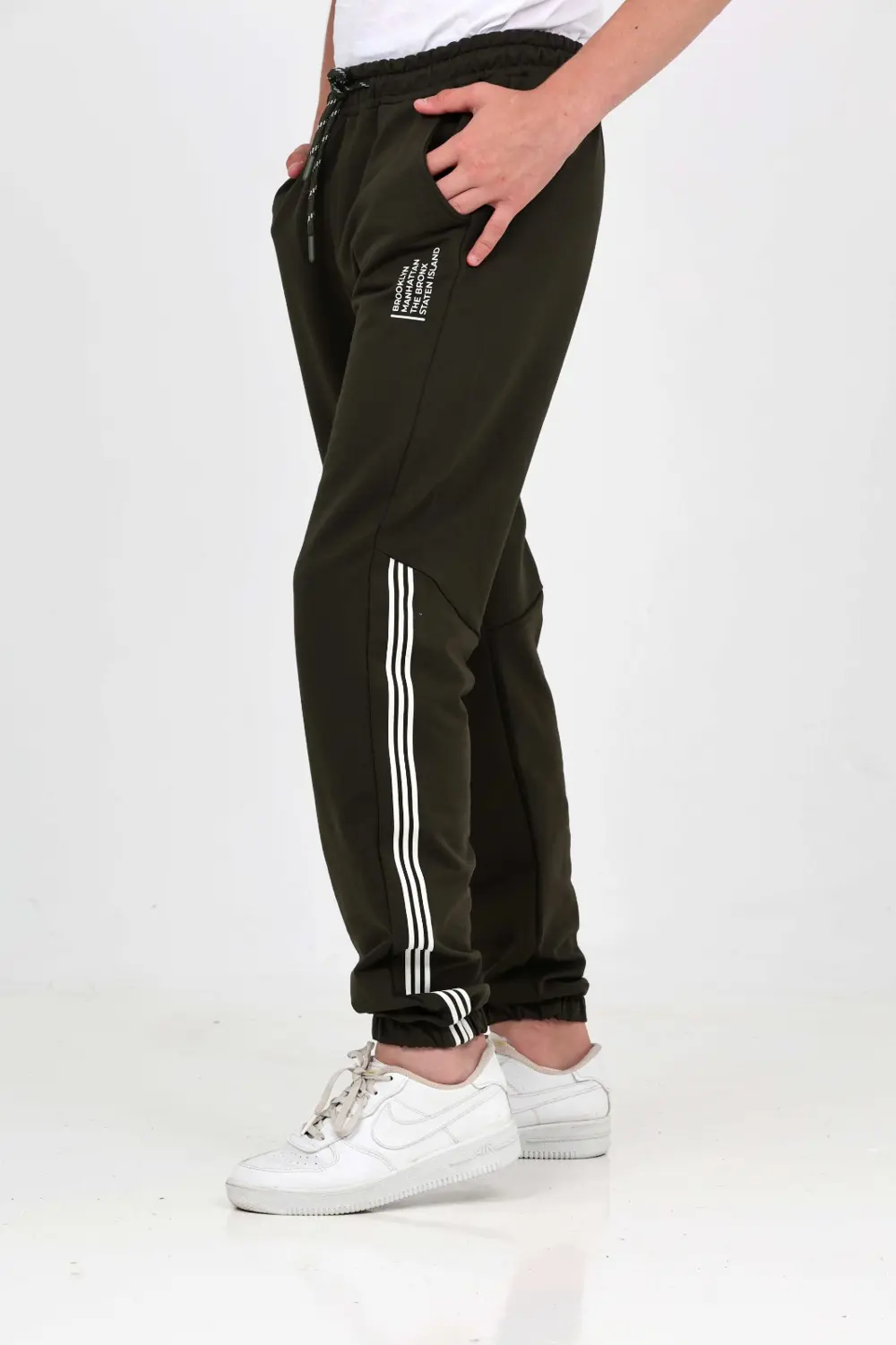 Toontoy Erkek Çocuk Üç Şeritli Eşofman Alt