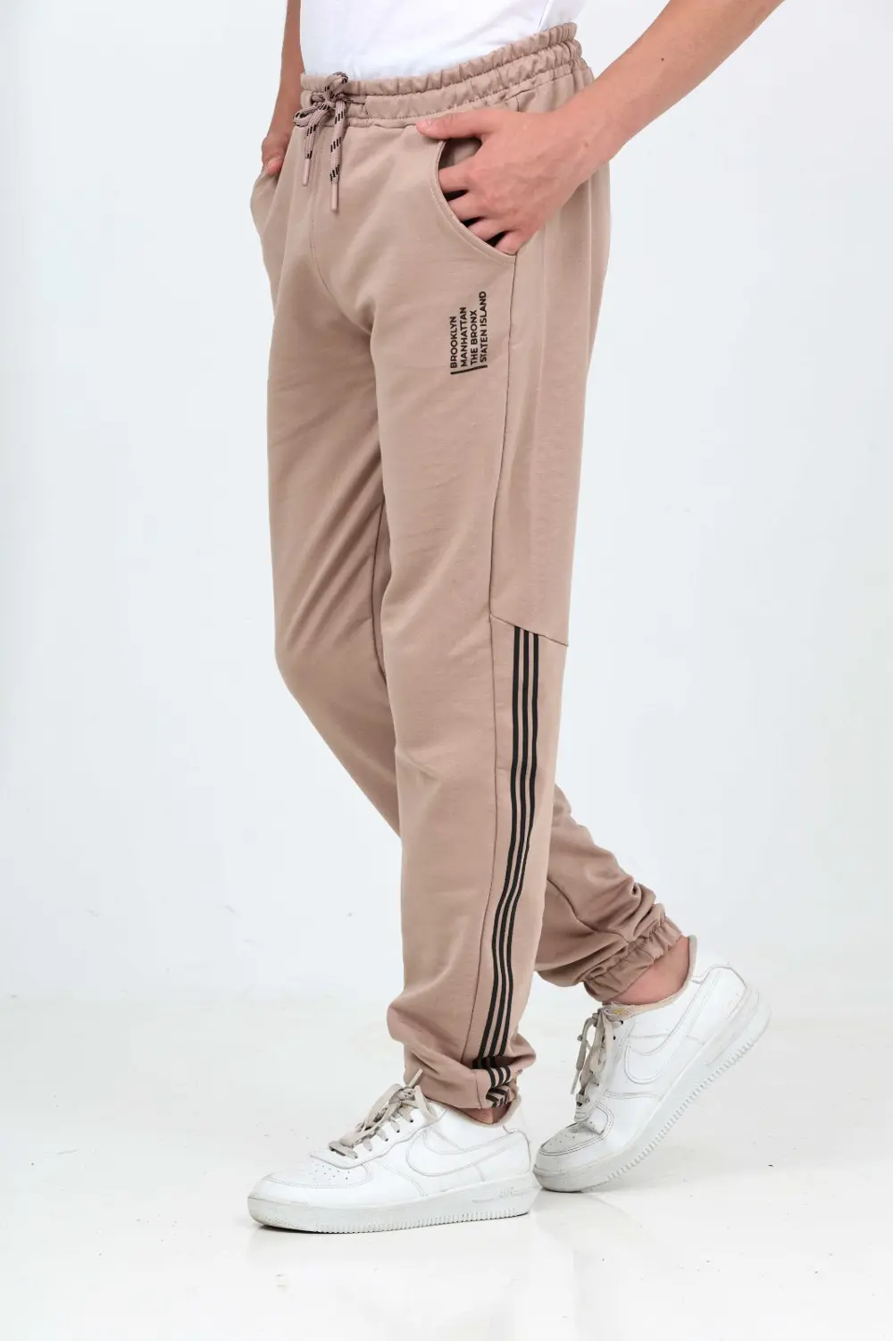 Toontoy Erkek Çocuk Üç Şeritli Eşofman Alt