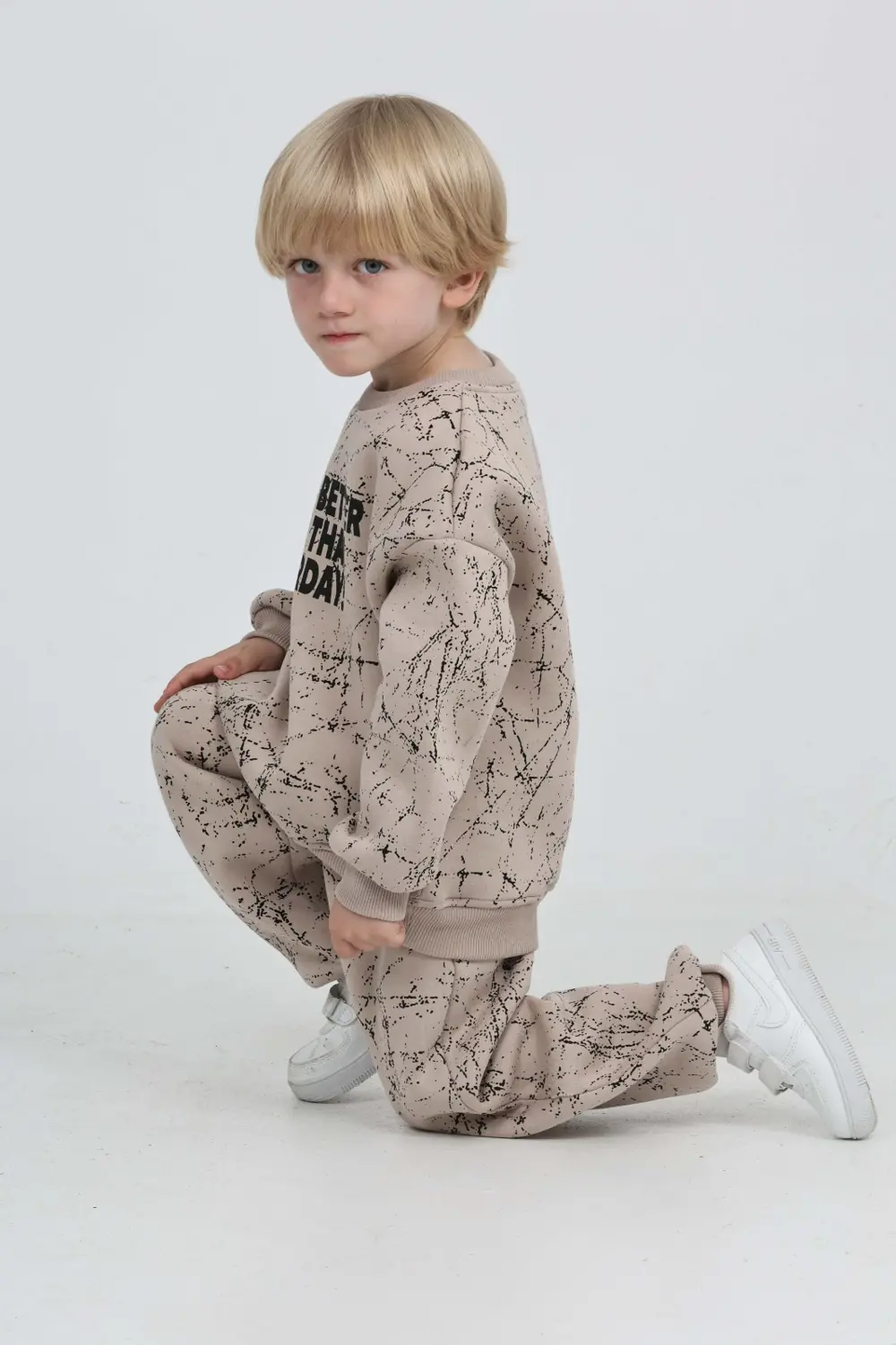 Toontoy Erkek Çocuk Yesterday Baskılı Eşofman Takım