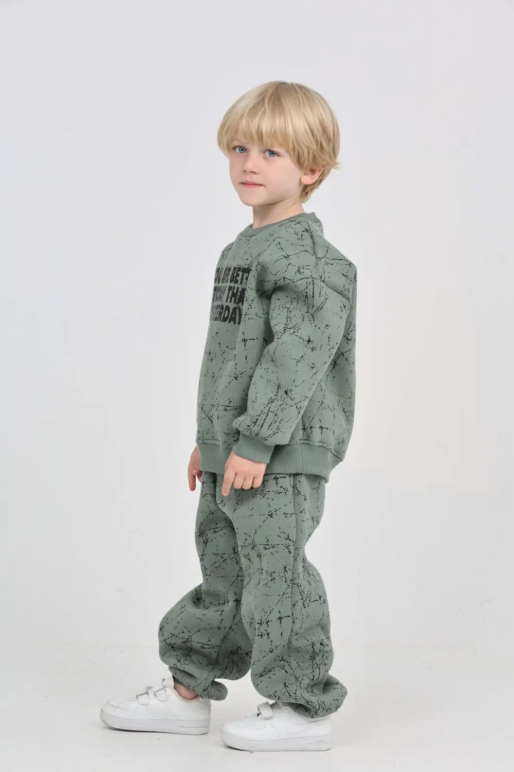 Toontoy Erkek Çocuk Yesterday Baskılı Eşofman Takım