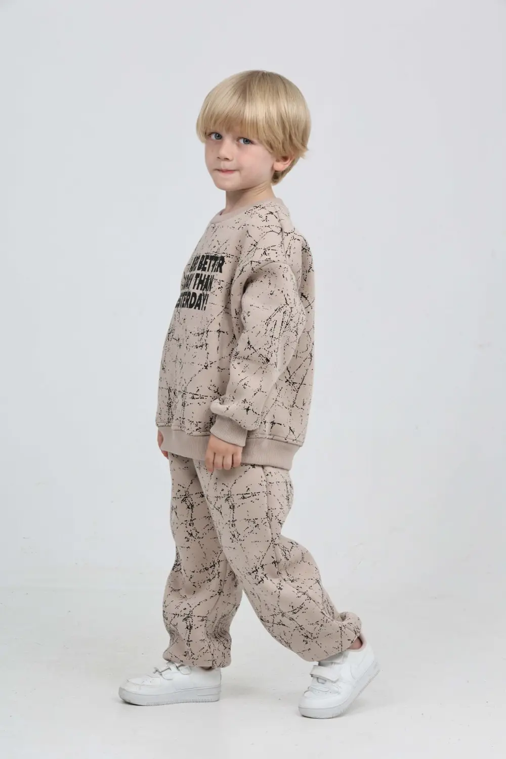 Toontoy Erkek Çocuk Yesterday Baskılı Eşofman Takım