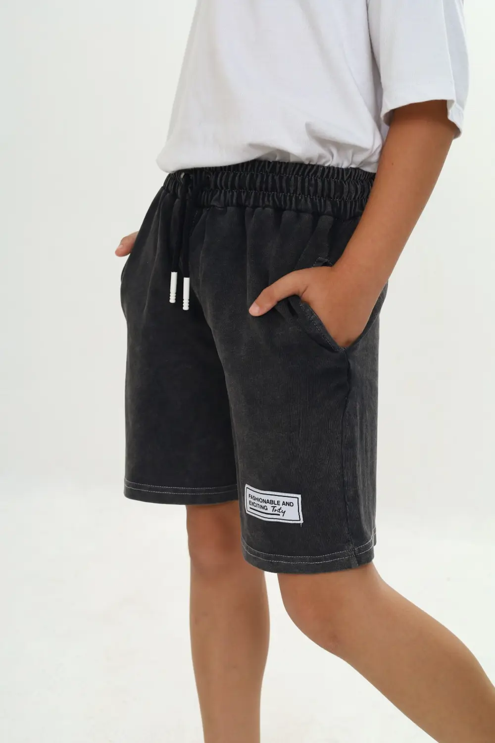 Toontoy Erkek Çocuk Yıkamalı Şort