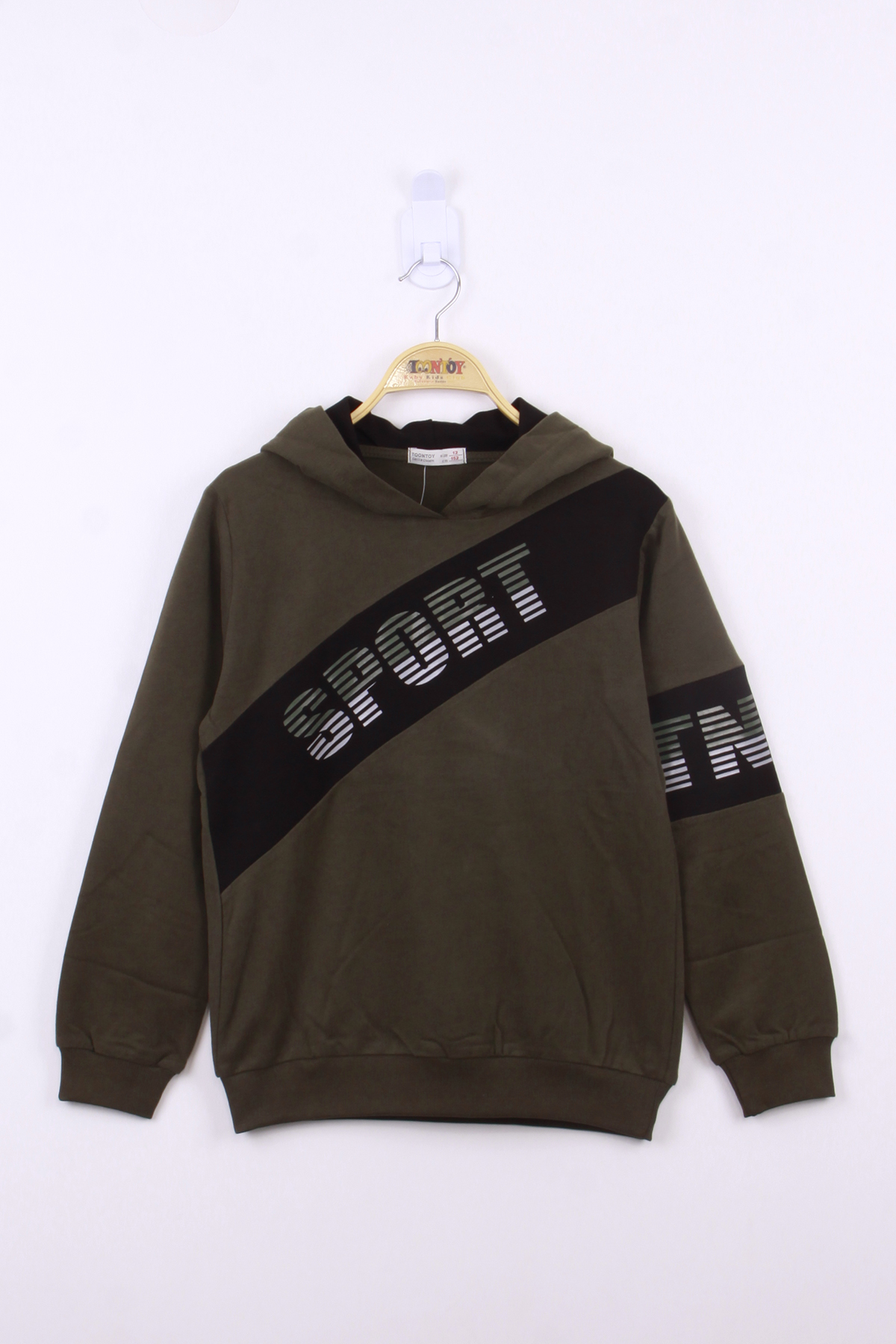 Toontoy Erkek Sport Baskılı Sweatshirt