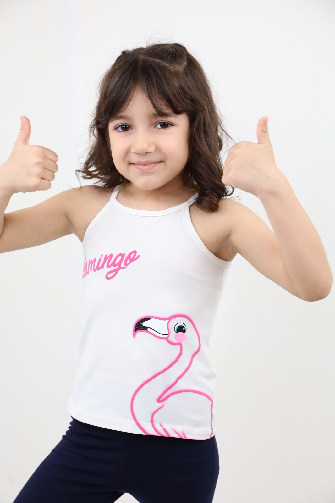 Toontoy Kız Bebek Baskılı Atlet