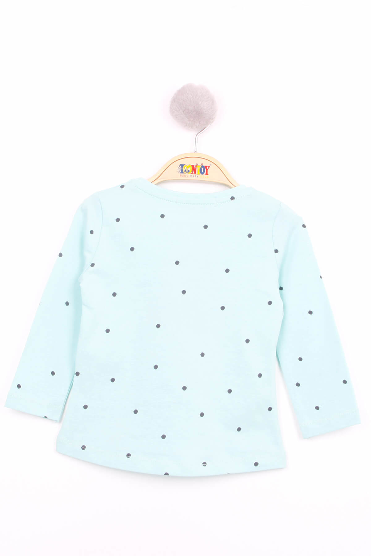 Toontoy Kız Bebek Köpek Nakışlı T-Shirt