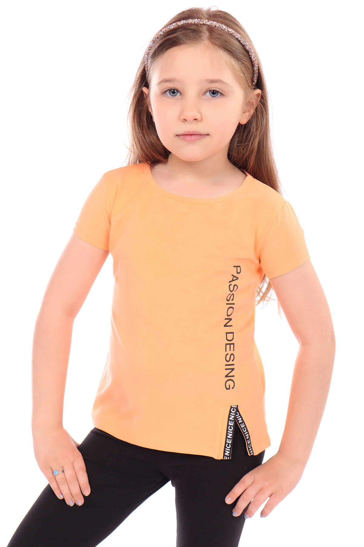 Toontoy Kız Bebek Passion Desing Baskılı Tişört