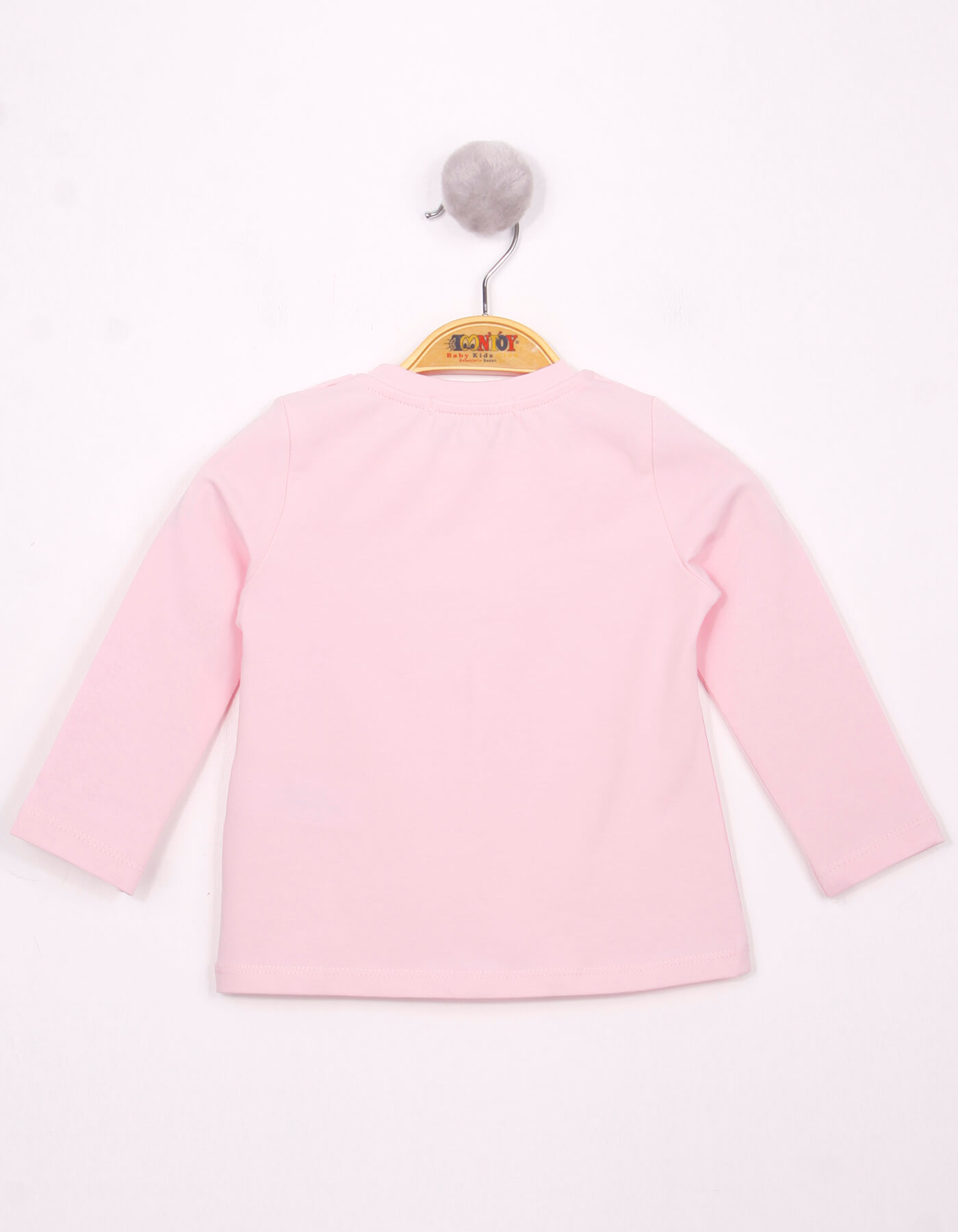 Toontoy Kız Bebek Göğsü Nakışlı T-Shirt