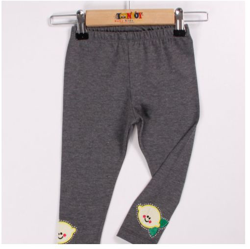 Toontoy Kız Bebe Garni Nakışlı Tayt