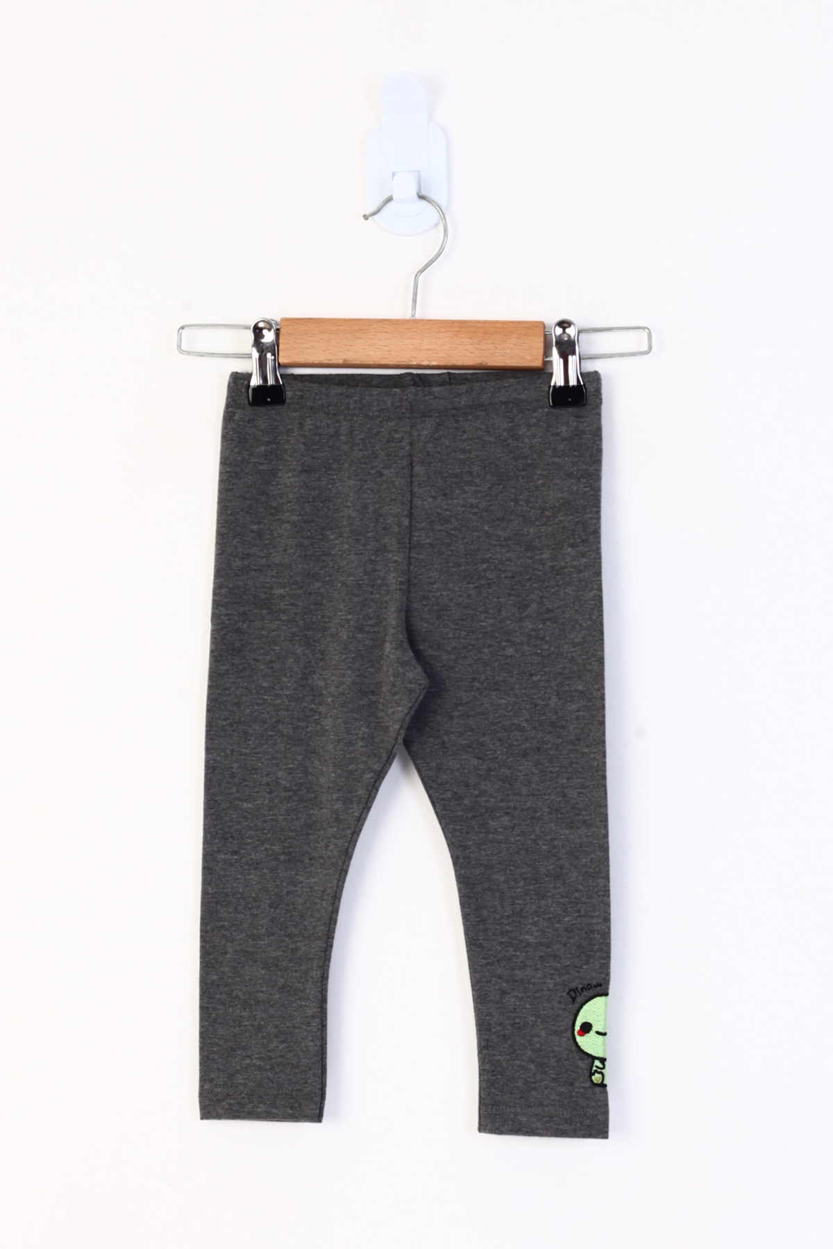 Toontoy Kız Çocuk Dino Nakışlı Tayt