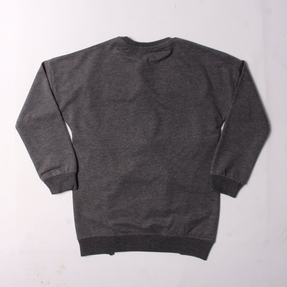 Toontoy Kız Çocuk Sweatshirt Renkli Angel Nakışlı
