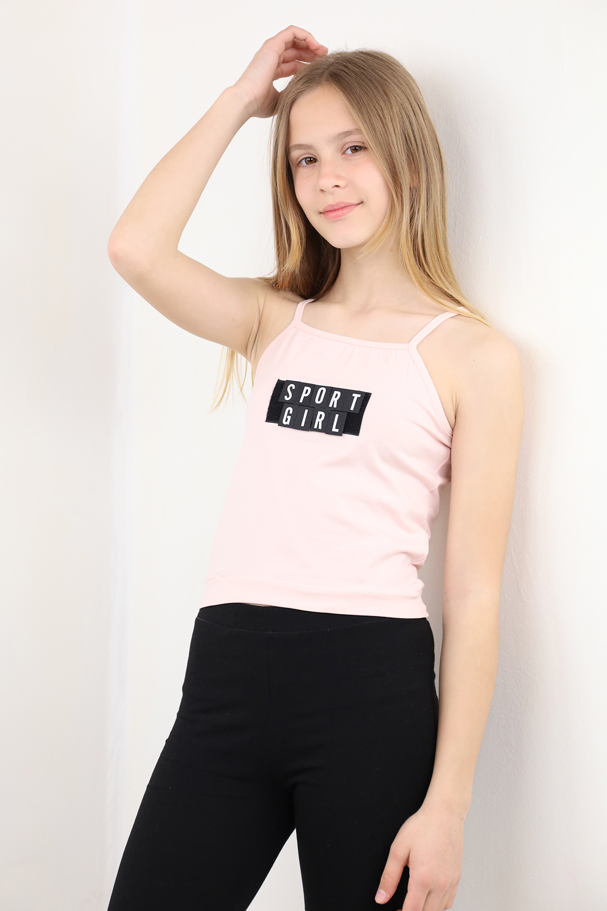 Toontoy Kız Çocuk Lıke Baskılı Eteği Desenli Elbise