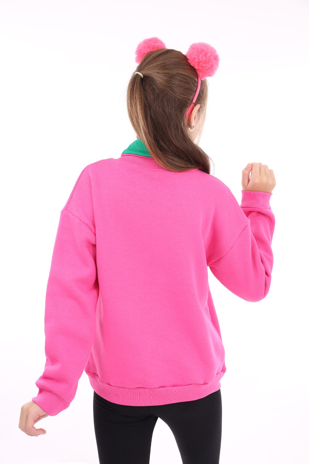 Toontoy Kız Çocuk Baskılı Sweatshirt