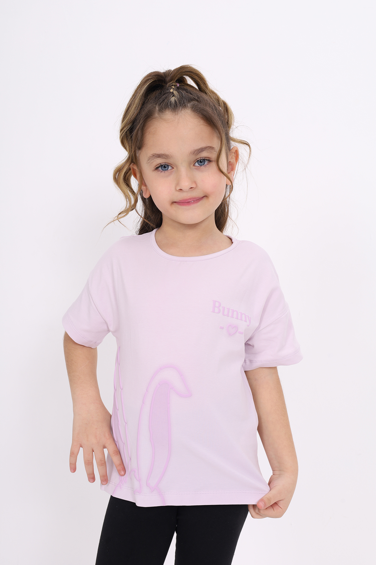 Toontoy Kız Çocuk With Me? Baskılı Etekli Takım