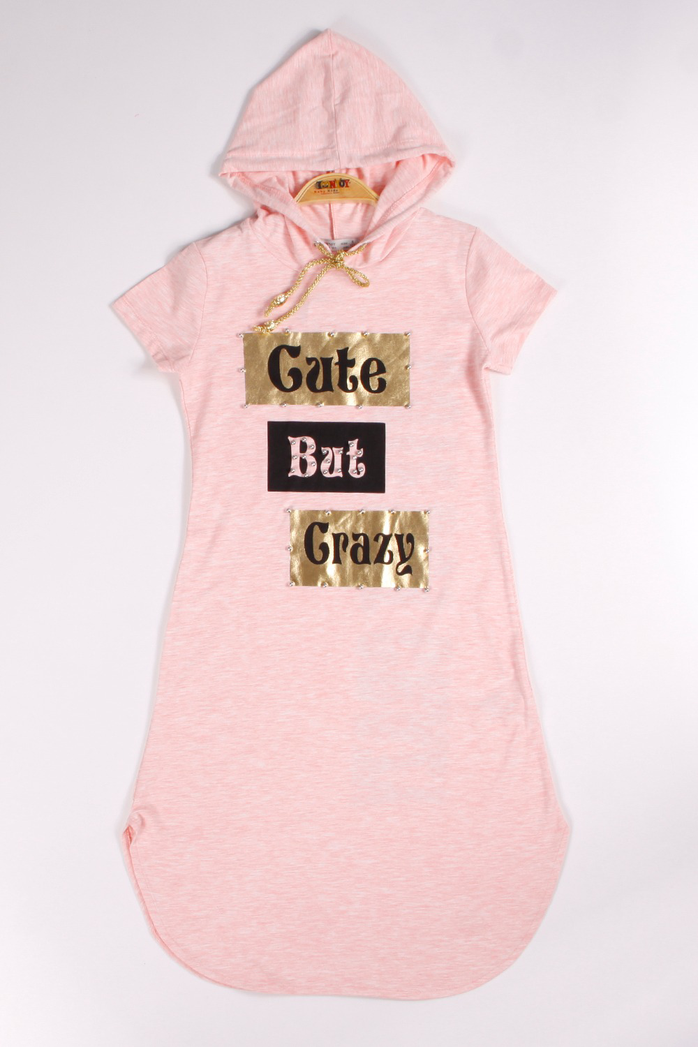 Toontoy Kız Çocuk Elbise Cute Baskılı