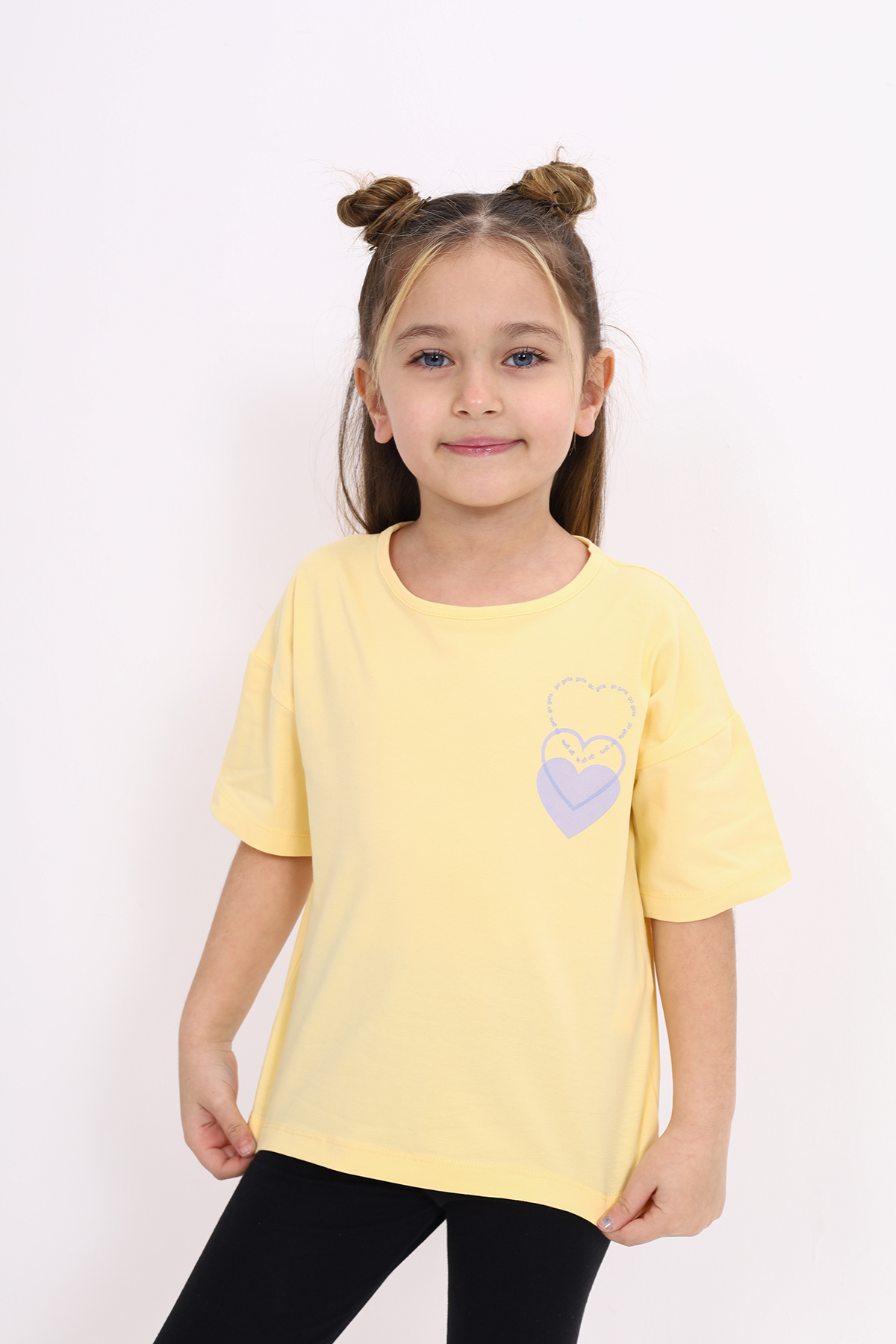 Toontoy Kız Çocuk Baskılı Tişört