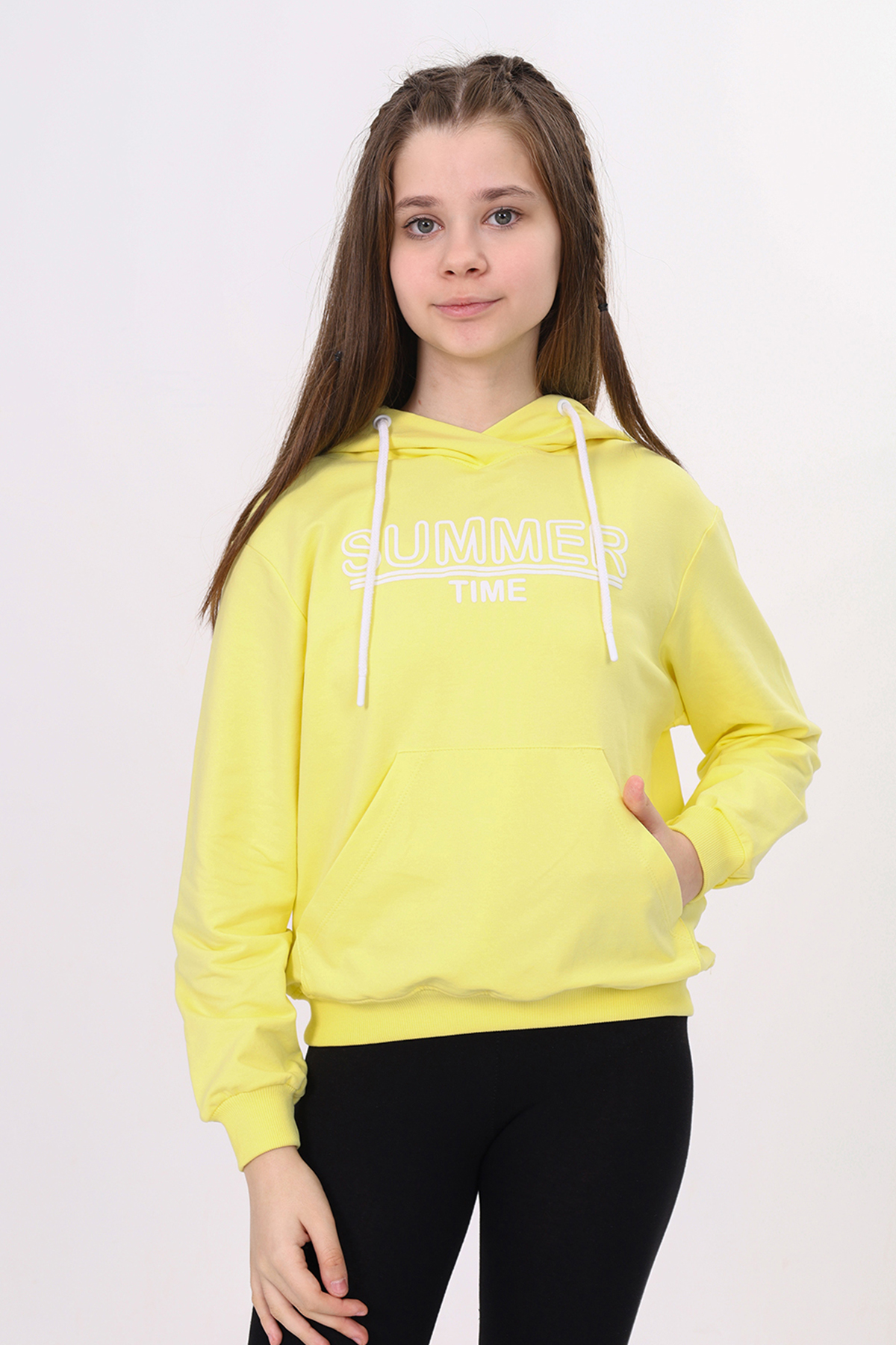 Toontoy Kız Çocuk Baskılı Sweatshirt
