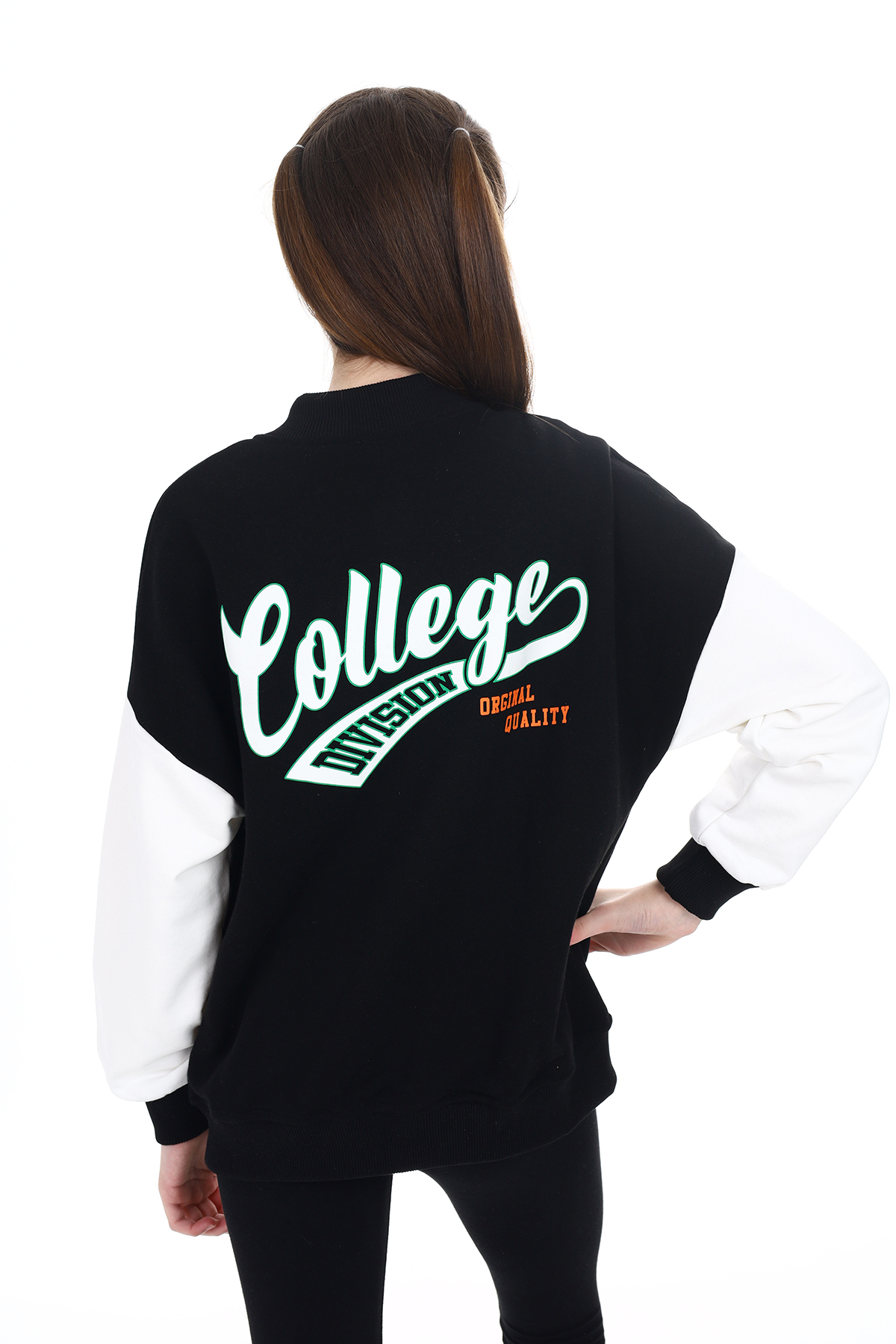 Toontoy  Kız Çocuk Baskılı Kolej Hırka