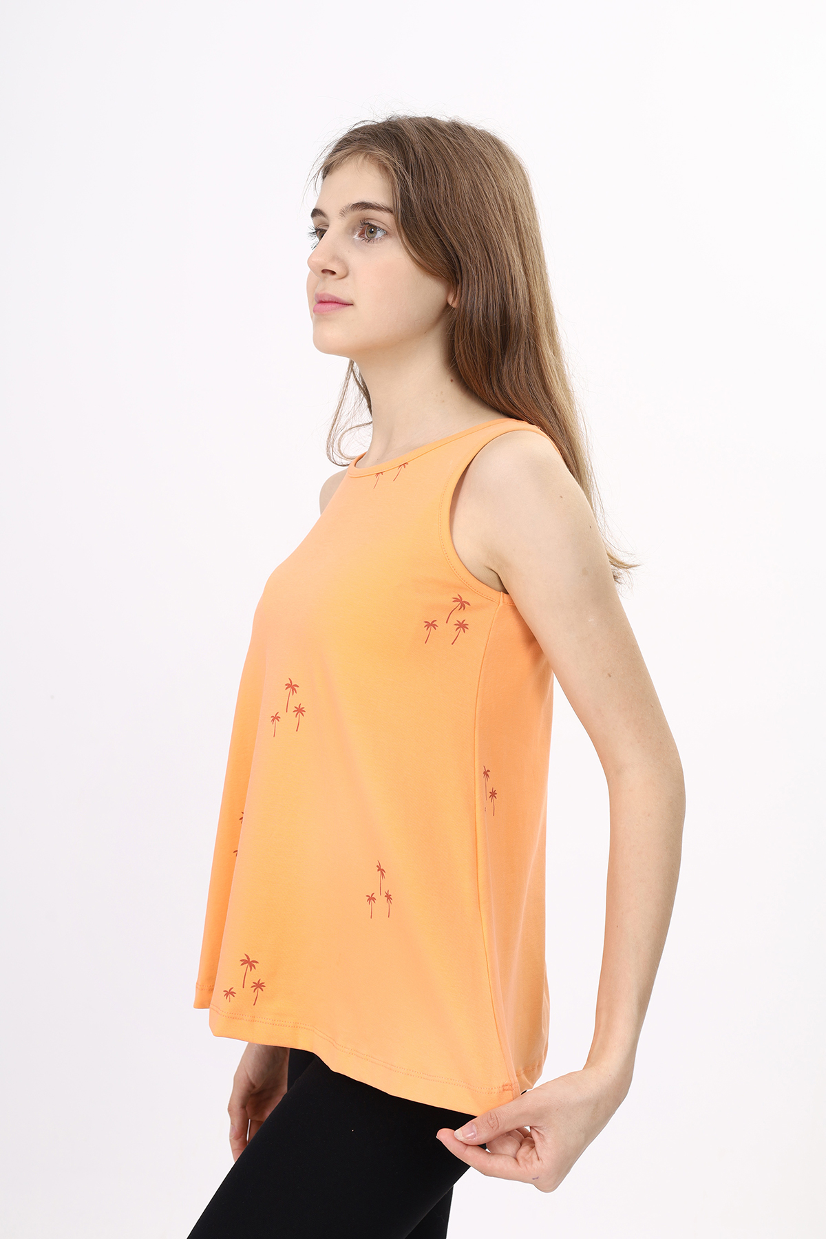 Toontoy Kız Çocuk I Love Summer Baskılı Şortlu Takım