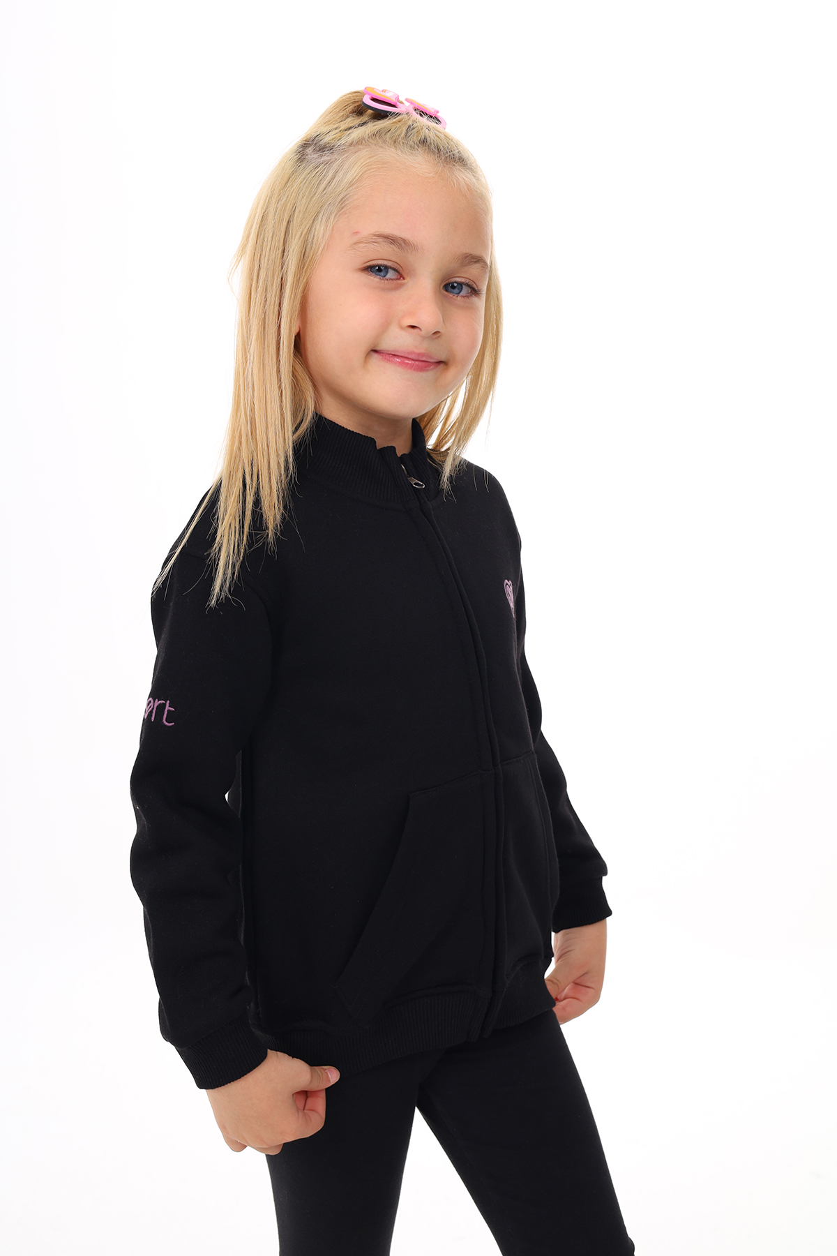 Toontoy  Kiz Çocuk Nakişli Hirka