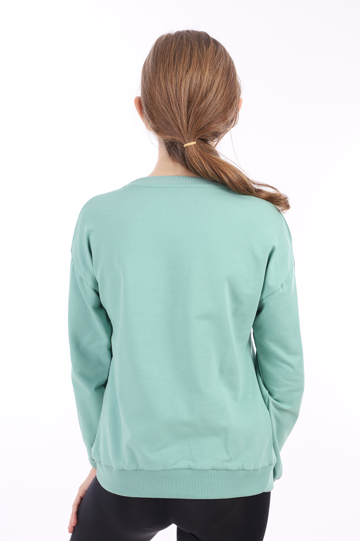 Toontoy Kız Çocuk Baskılı Sweatshirt