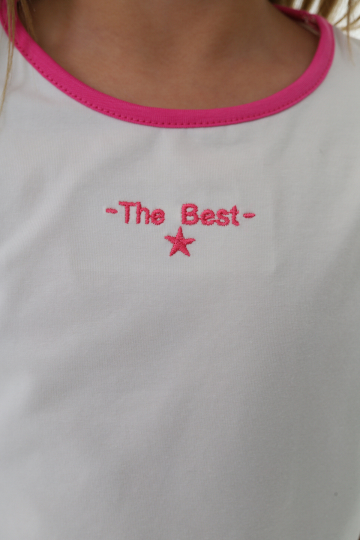 Toontoy Kız Çocuk The Best Nakışlı Şortlu Takım