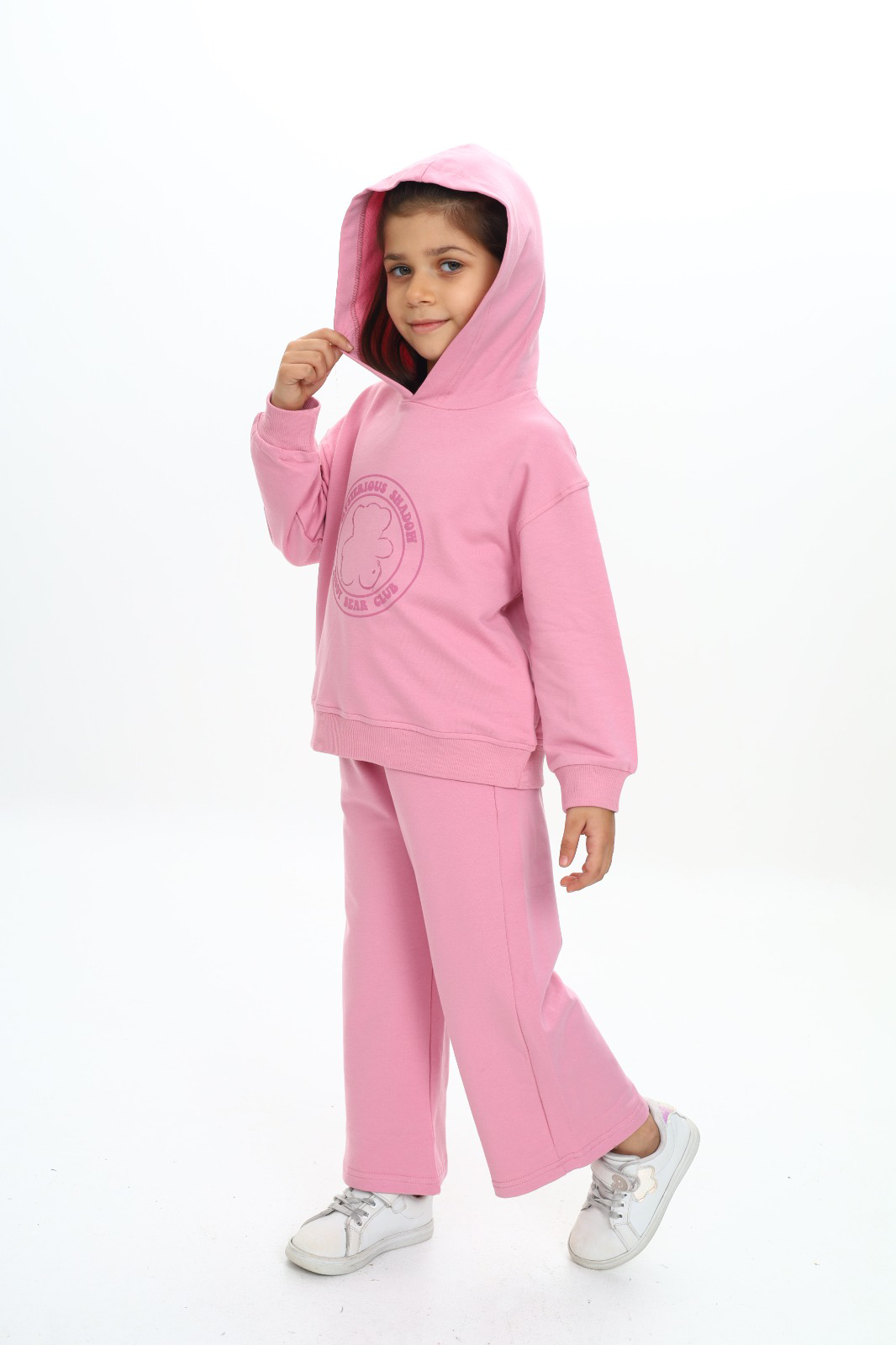 Toontoy Kız Çocuk  Teddy Bear Clup Baskılı Eşofman Takım