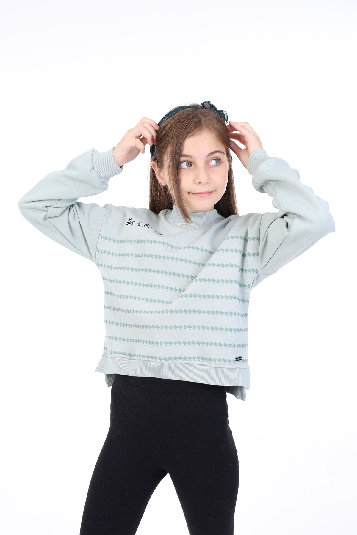 Toontoy Kız Çocuk Fashion Baskılı Tişört