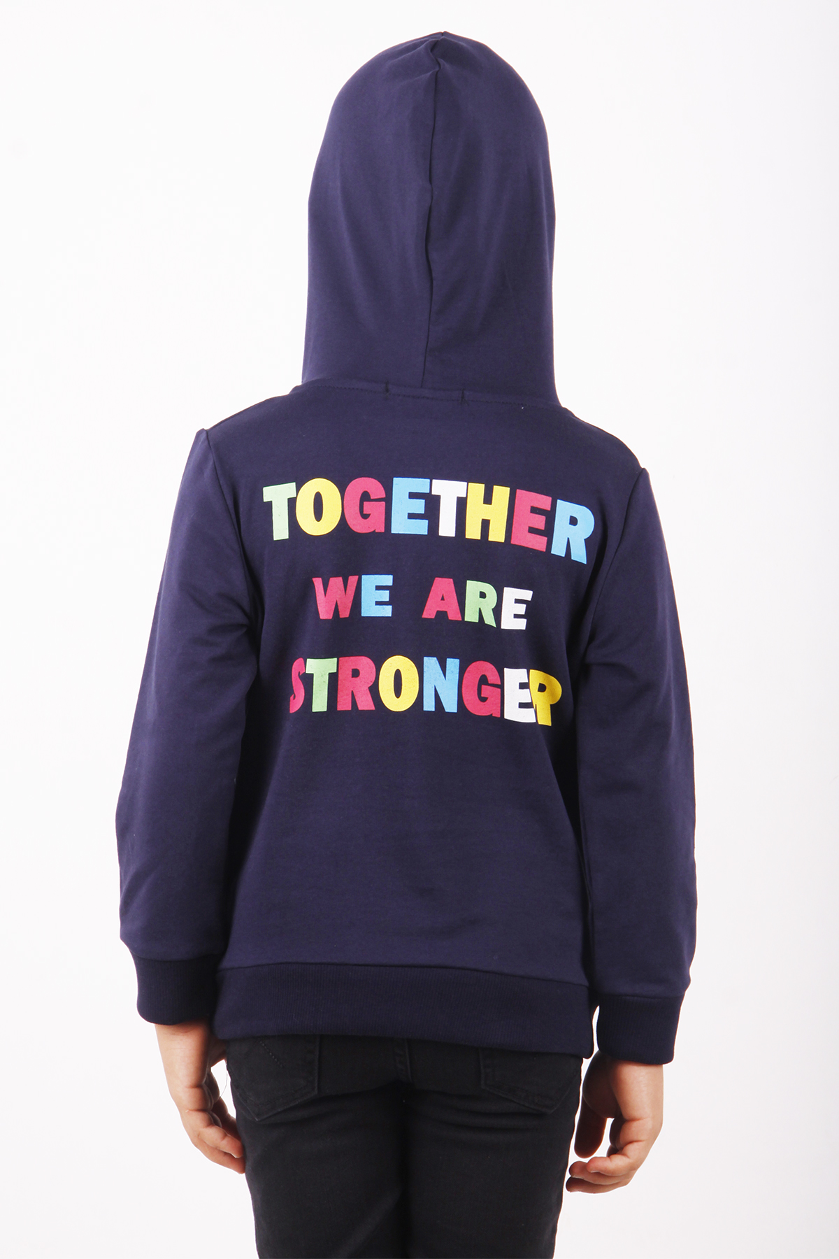 Toontoy Kız Çocuk Stronger Baskılı Sweatshirt