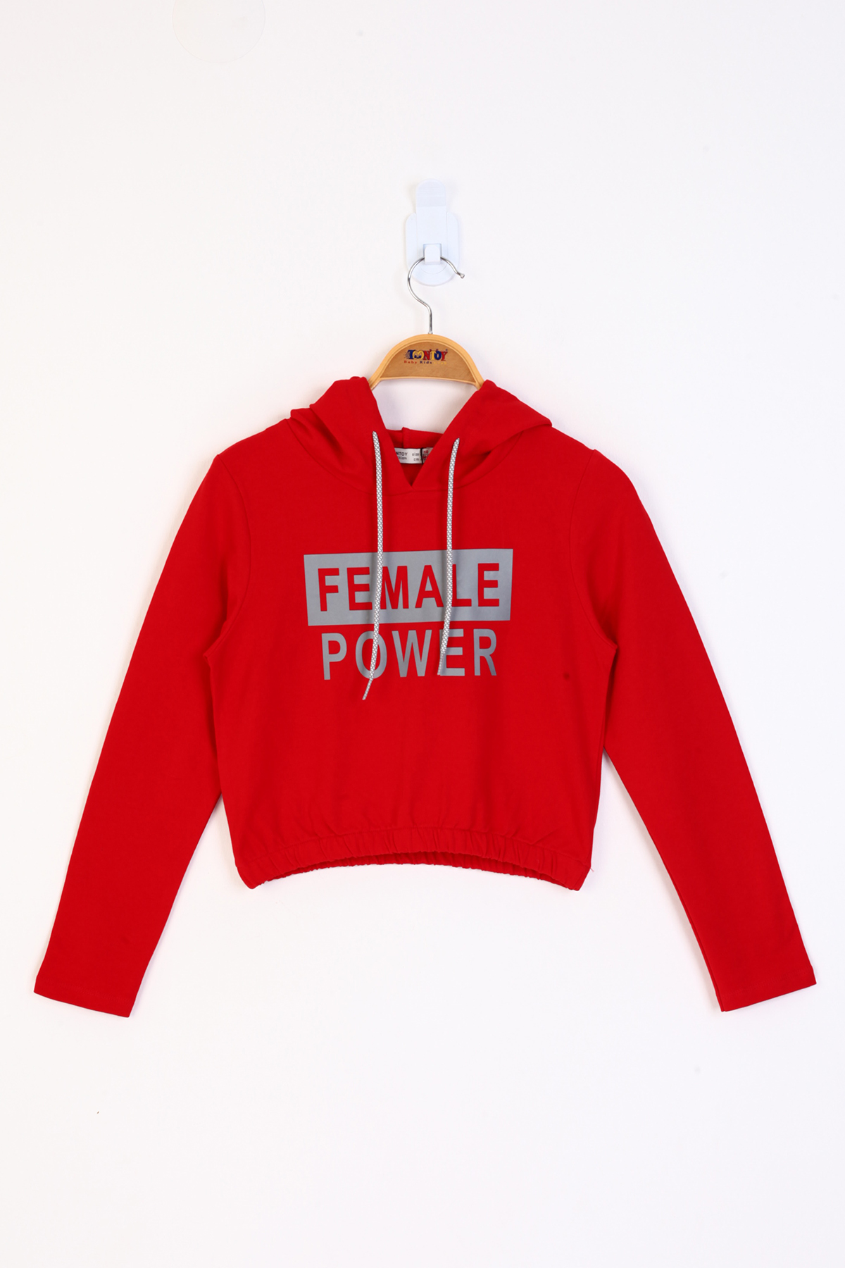 Toontoy Kız Çocuk Female Power Baskılı Sweatshirt