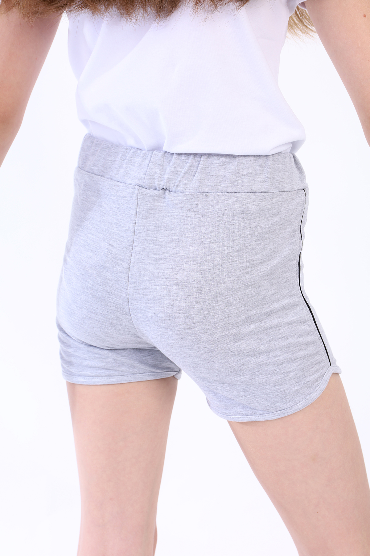 Toontoy Kız Çocuk Yıldız Arma Nakışlı Şort