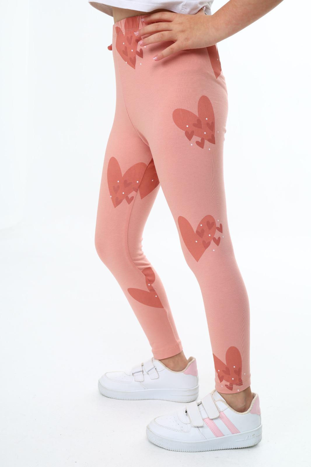 Toontoy Kız Çocuk Baskılı Tayt