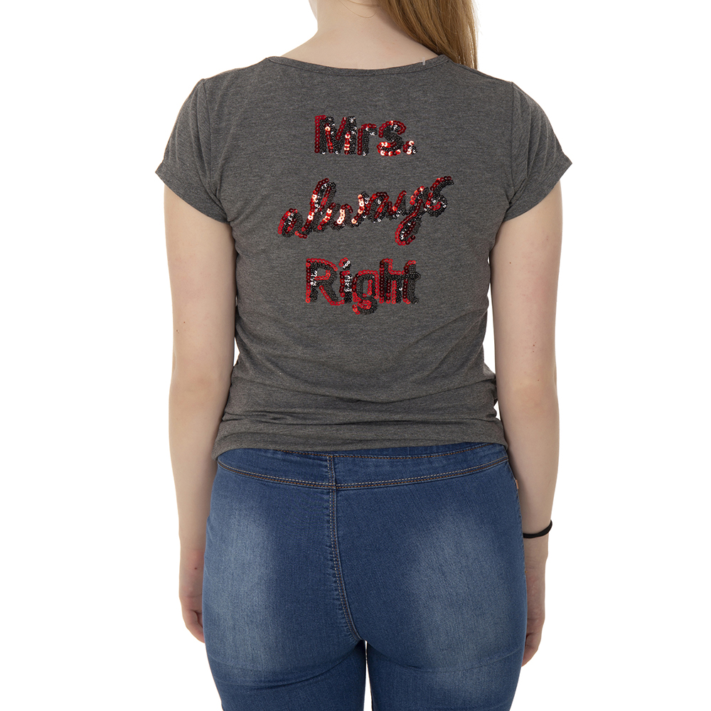 Toontoy  Kız Çocuk T-Shirt Kalp Nakışlı