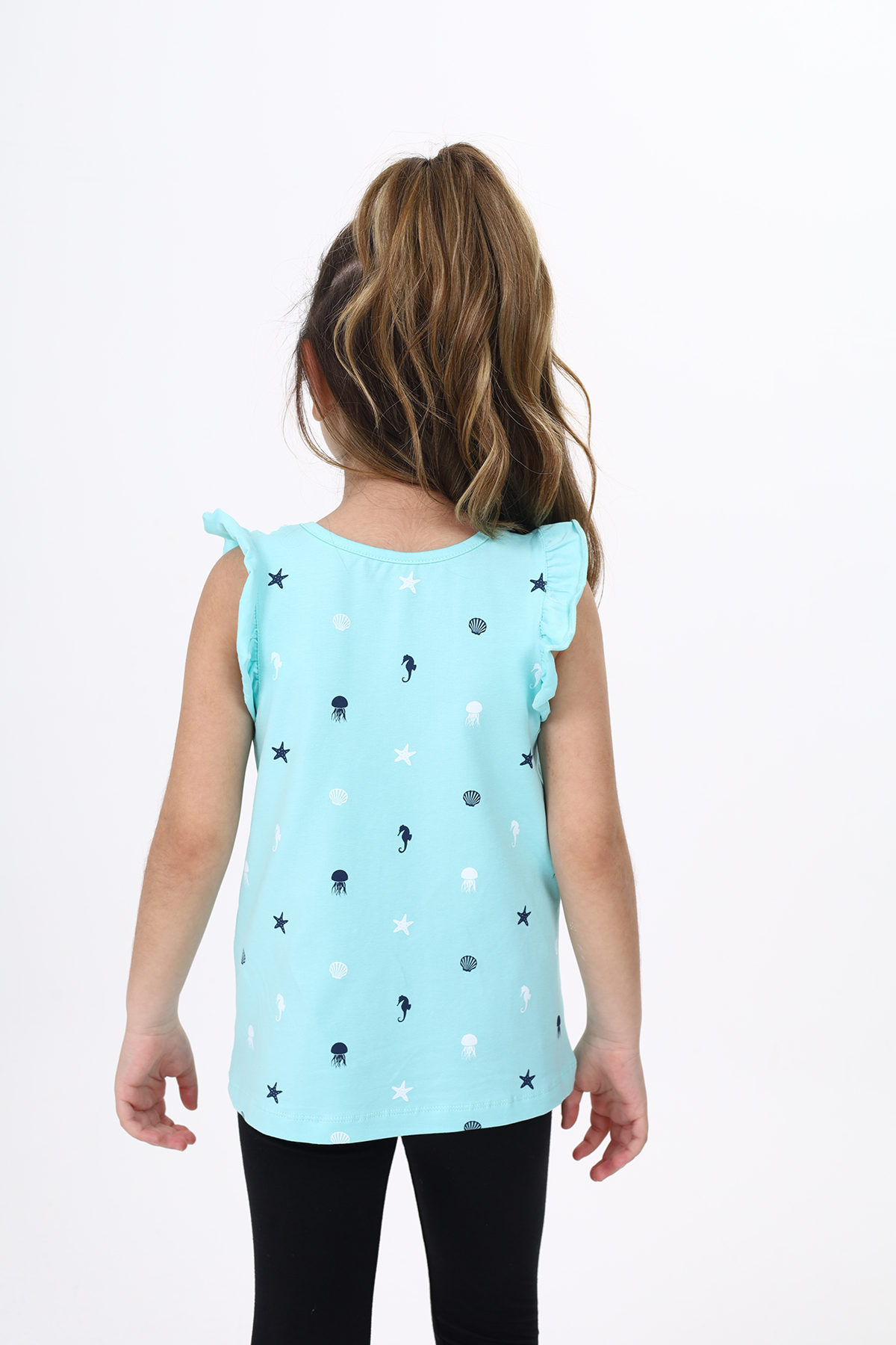 Toontoy  Kiz Çocuk Baskili Atlet