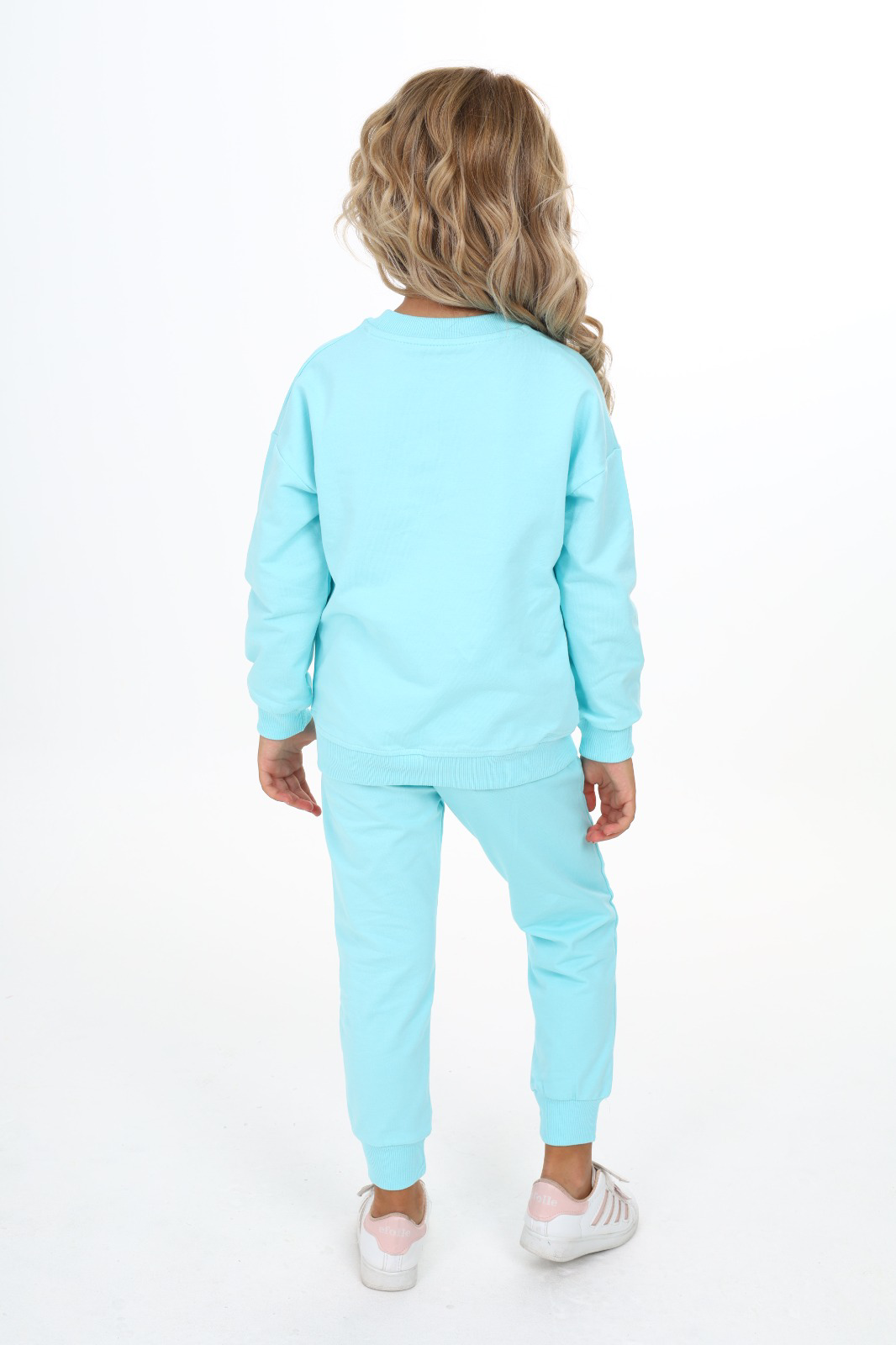 Toontoy Kız Çocuk Baskılı Eşofman Takım