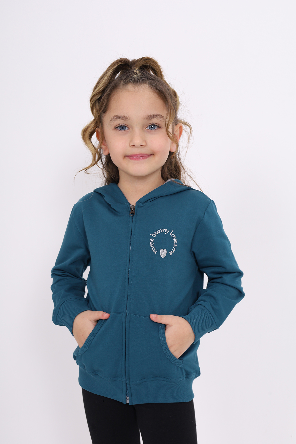 Toontoy  Kiz Çocuk Nakişli Hirka