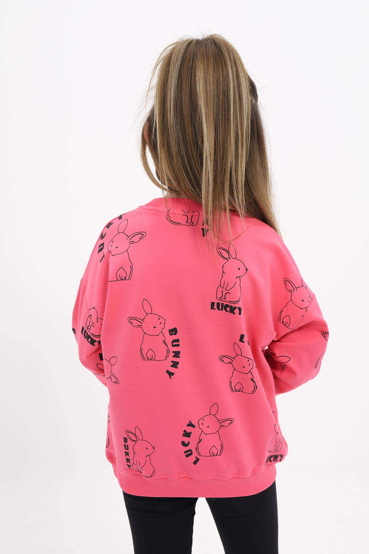 Toontoy Kız Çocuk Baskılı Sweatshirt