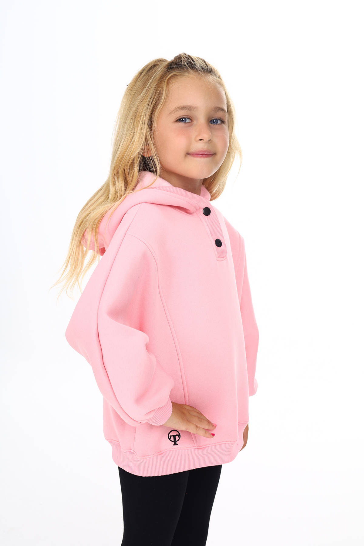 Toontoy Kız Çocuk Nakışlı Sweatshirt