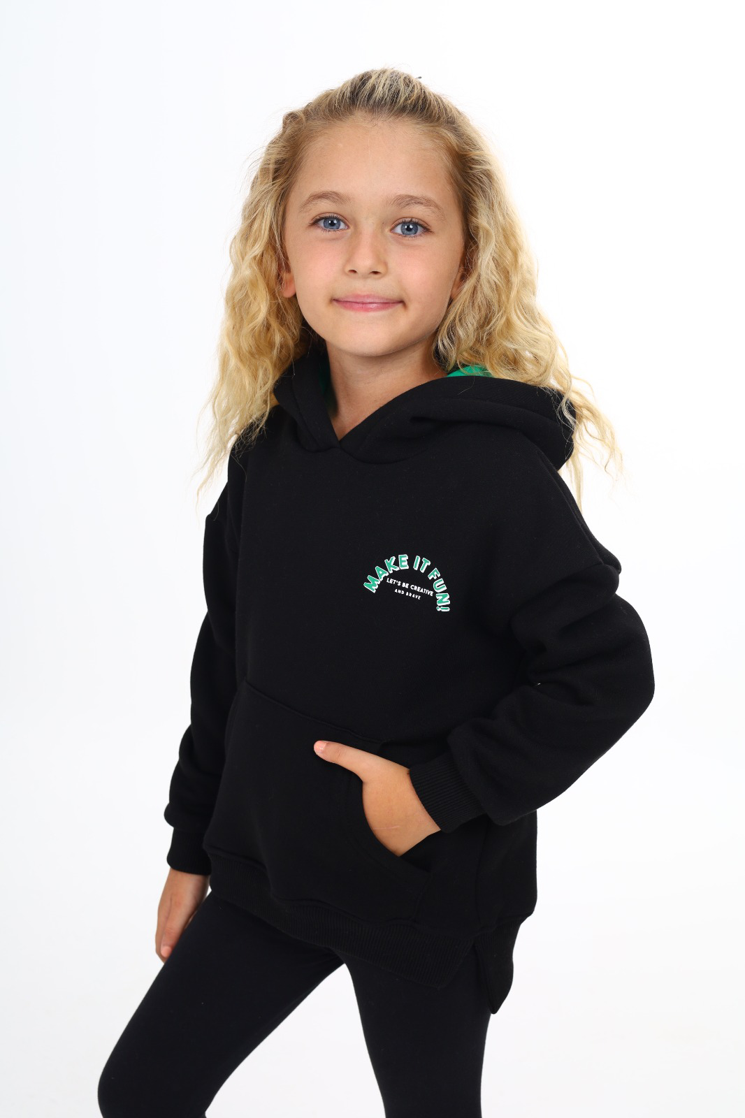 Toontoy Kız Çocuk Baskılı Sweatshirt