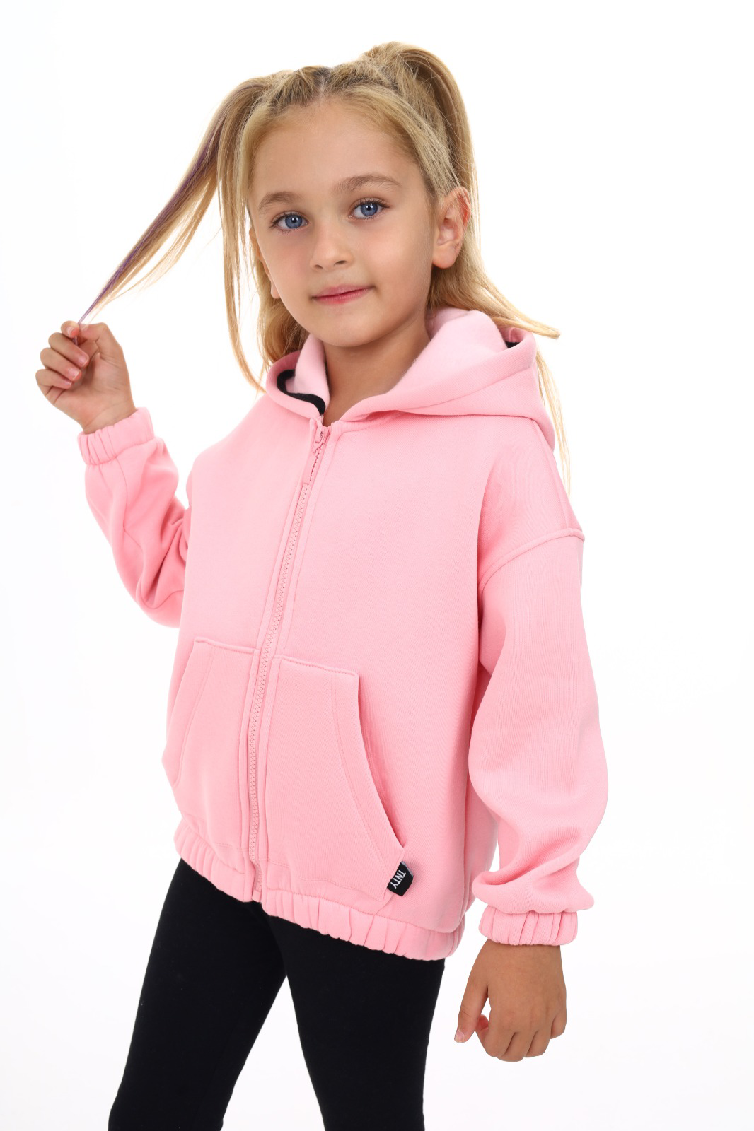 Toontoy Kız Çocuk Kapüşonlu Hırka