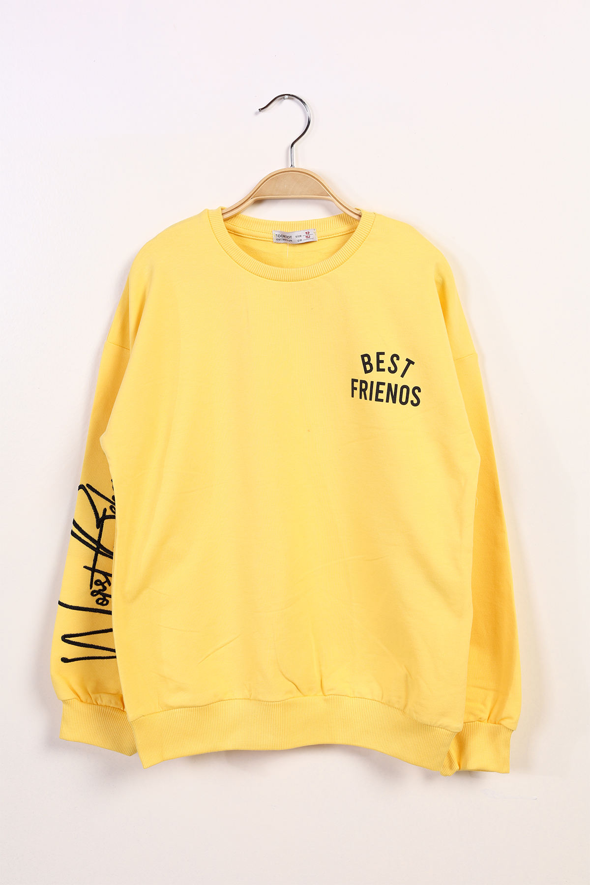 Toontoy Kız Çocuk Best Frıends Baskılı Sweatshirt