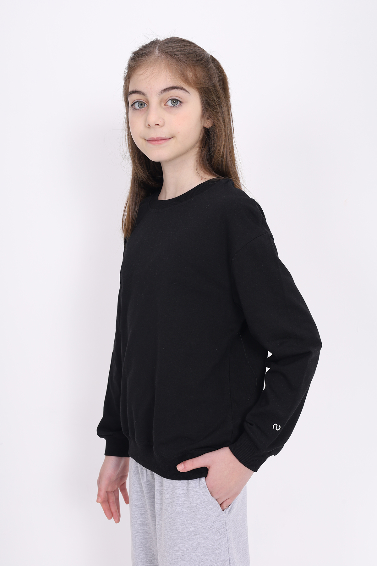 Toontoy Kız Çocuk Baskılı Sweatshirt