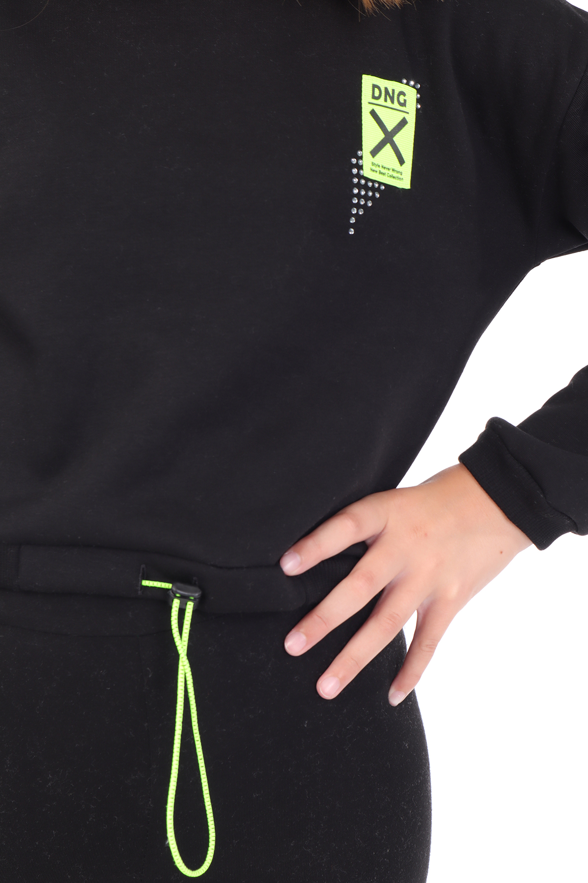 Toontoy Kız Çocuk Baskılı Sweatshirt