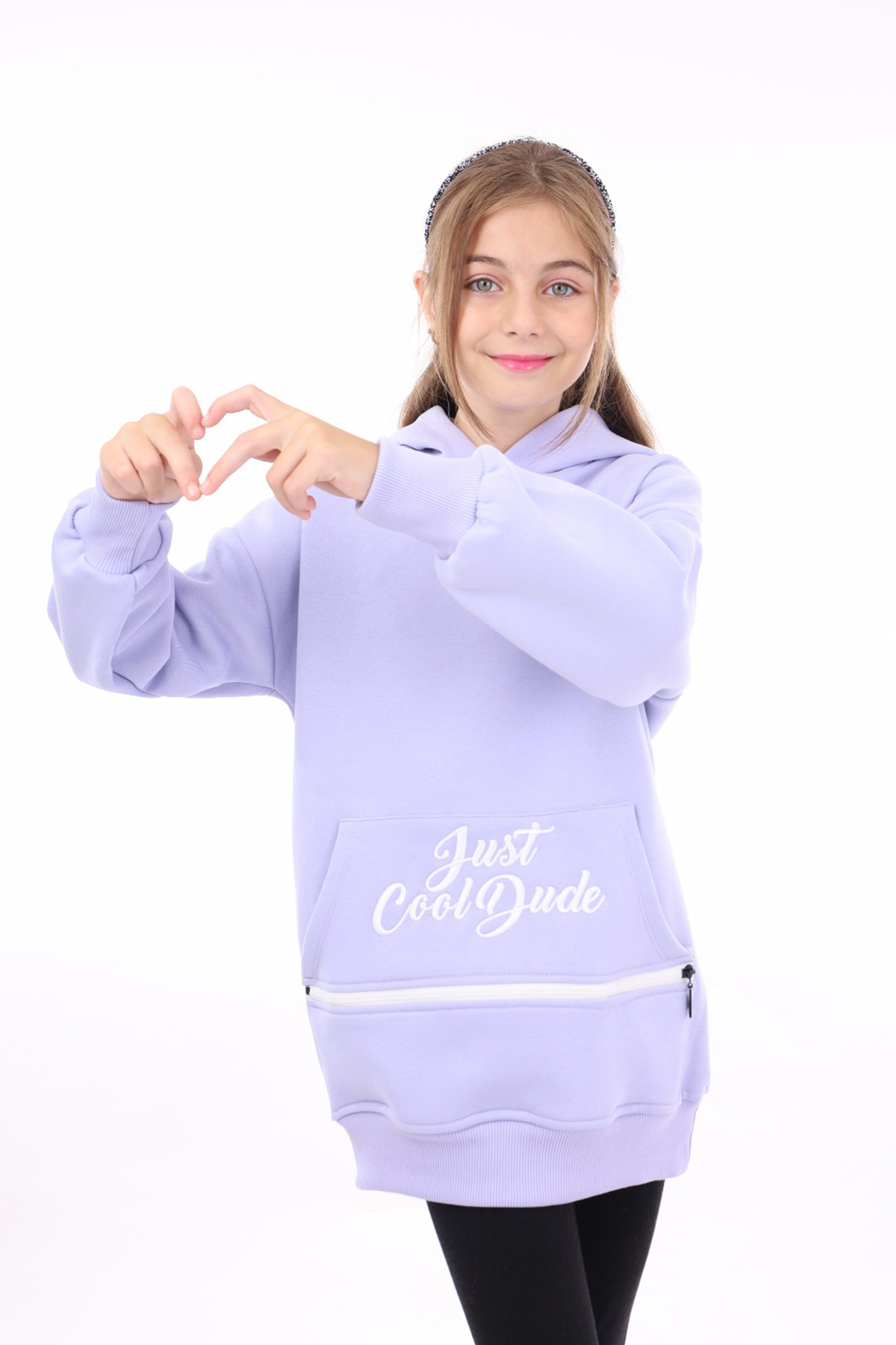 Toontoy Kız Çocuk Nakışlı Sweatshirt